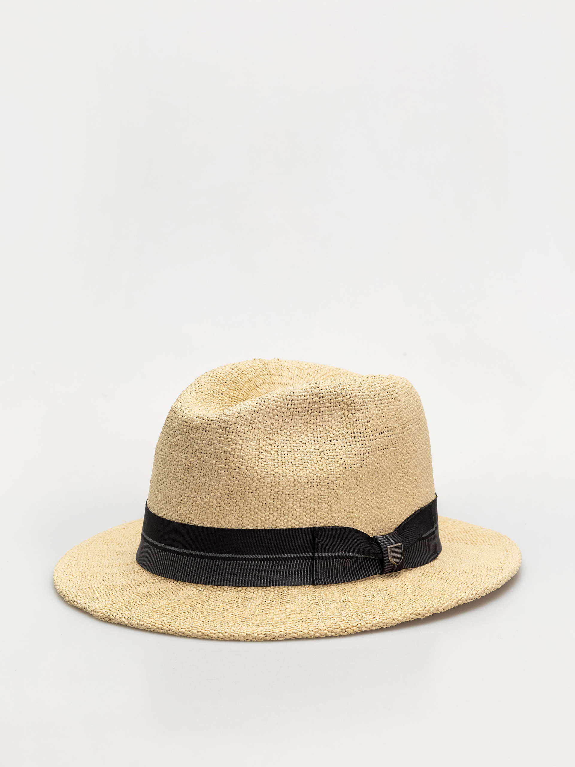 Kapelusz Brixton Roma Straw Fedora (natural/black)