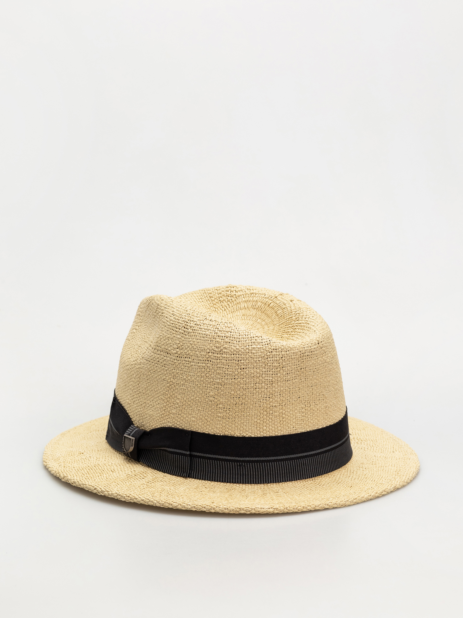 Kapelusz Brixton Roma Straw Fedora (natural/black)