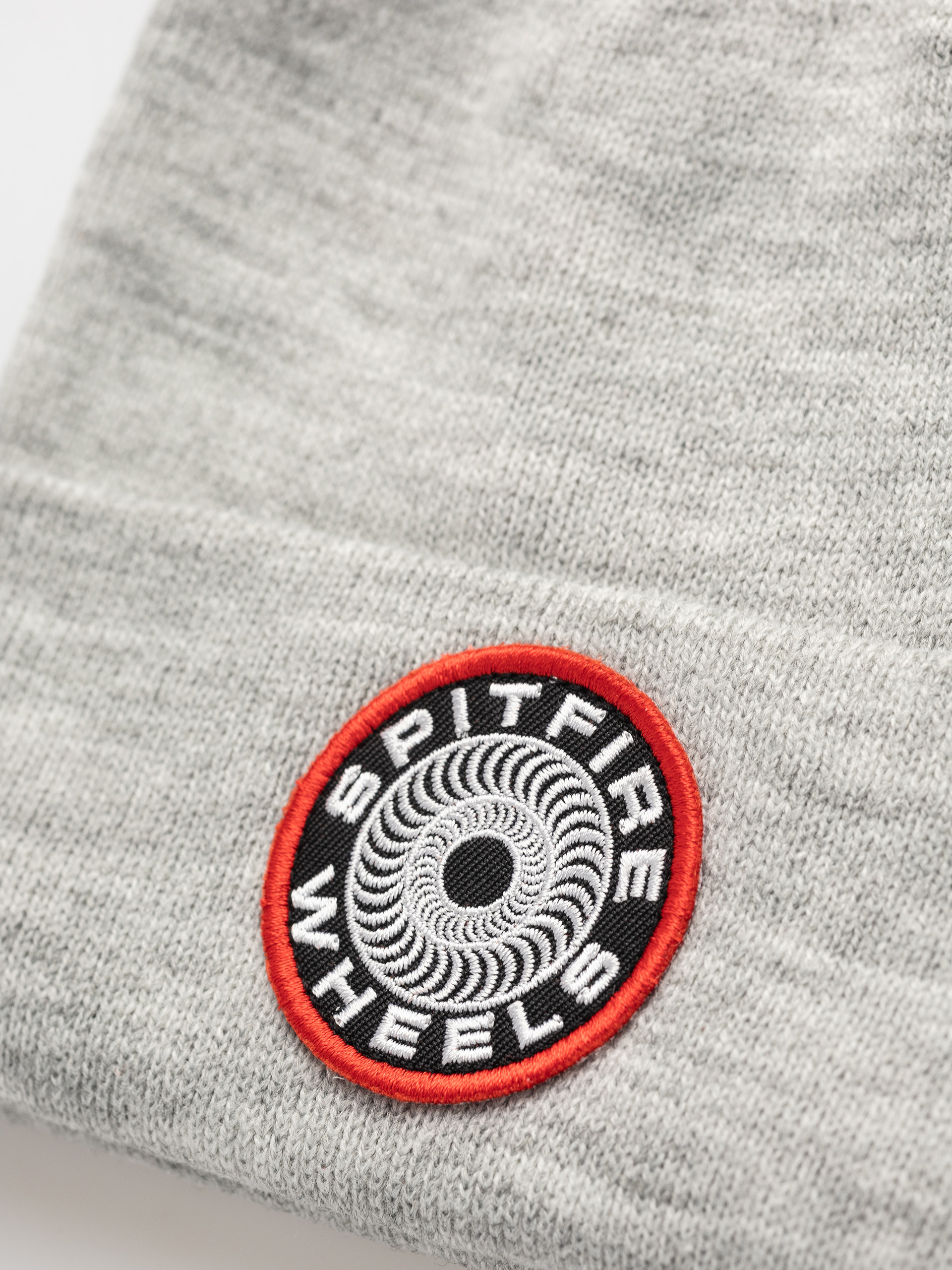 Czapka zimowa Spitfire Classic 87 Swirl Patch (heather grey/black/red)