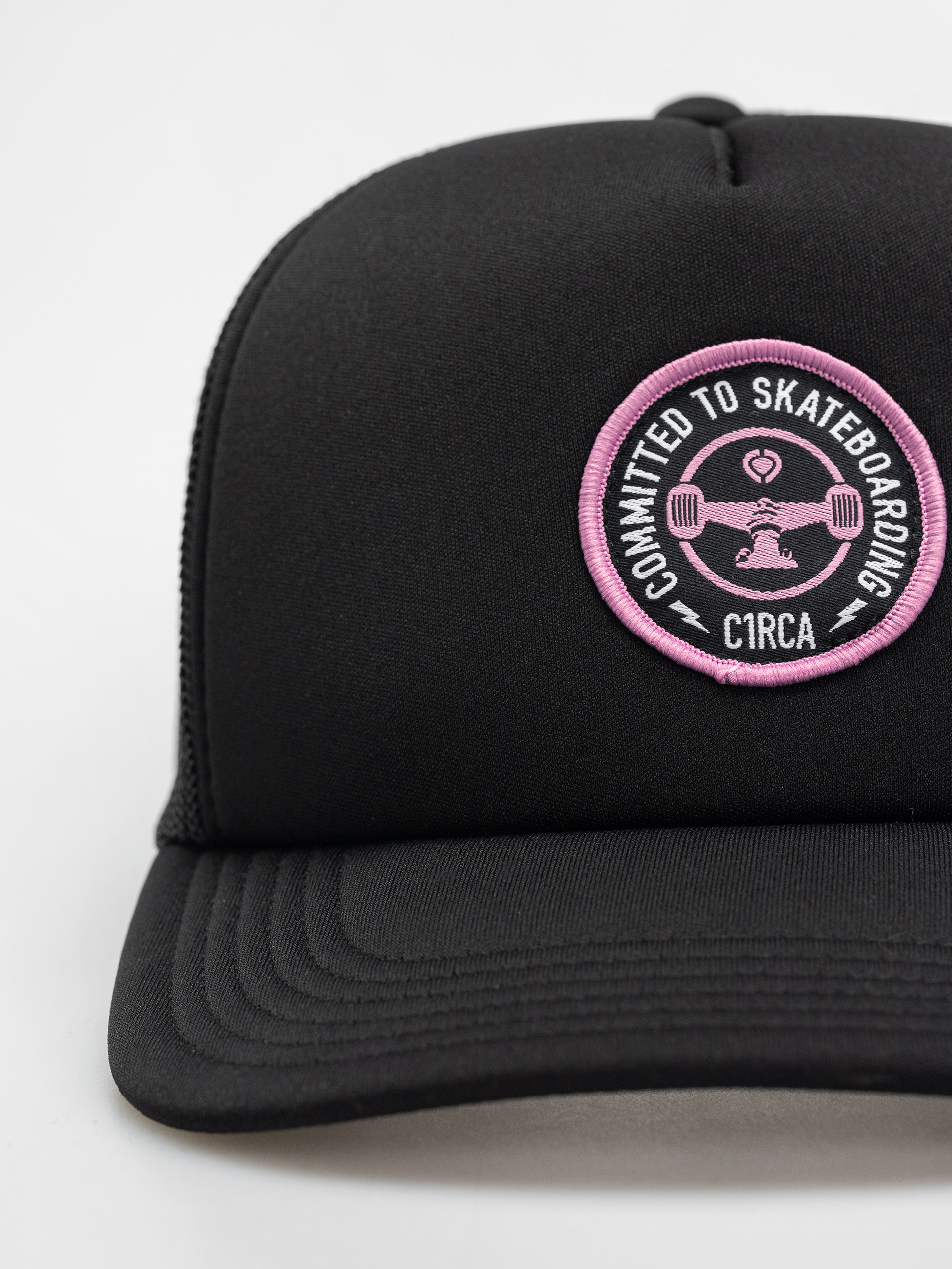 Czapka z daszkiem Circa C1rcle Trucker (black/pink)