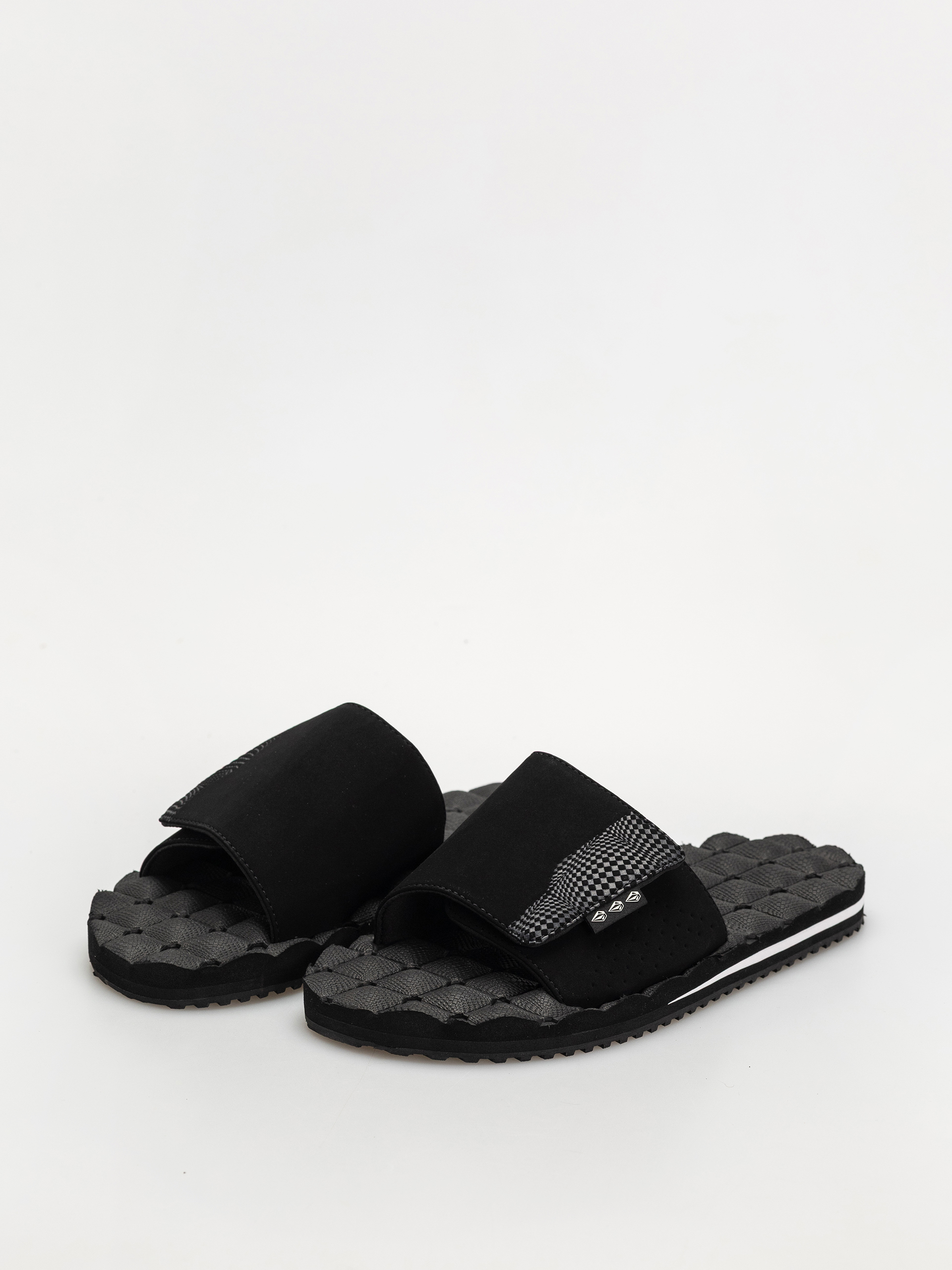 Klapki Volcom Recliner Slide (black white)