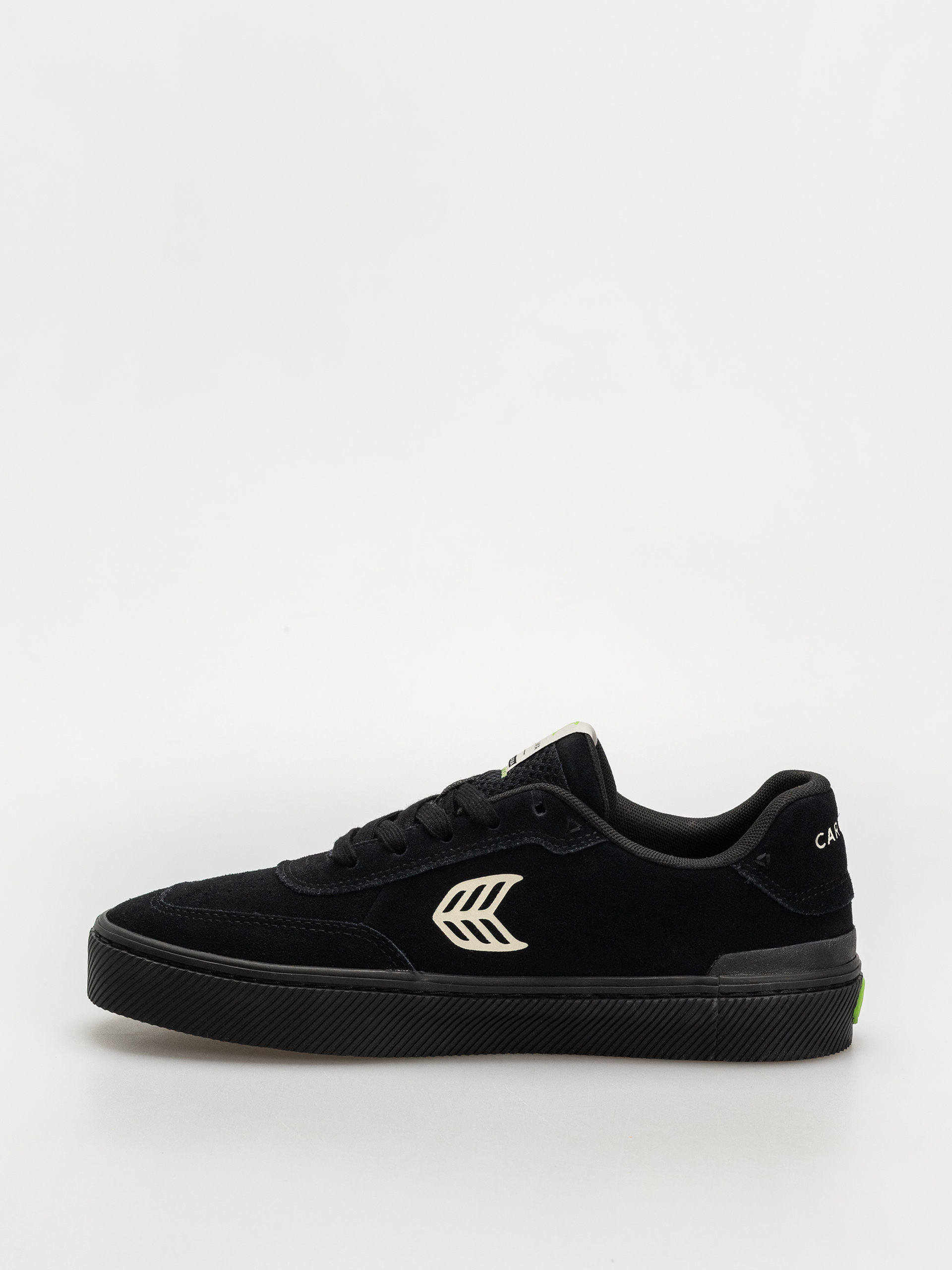 Buty Cariuma Luan Pro (all black suede ivory logo)