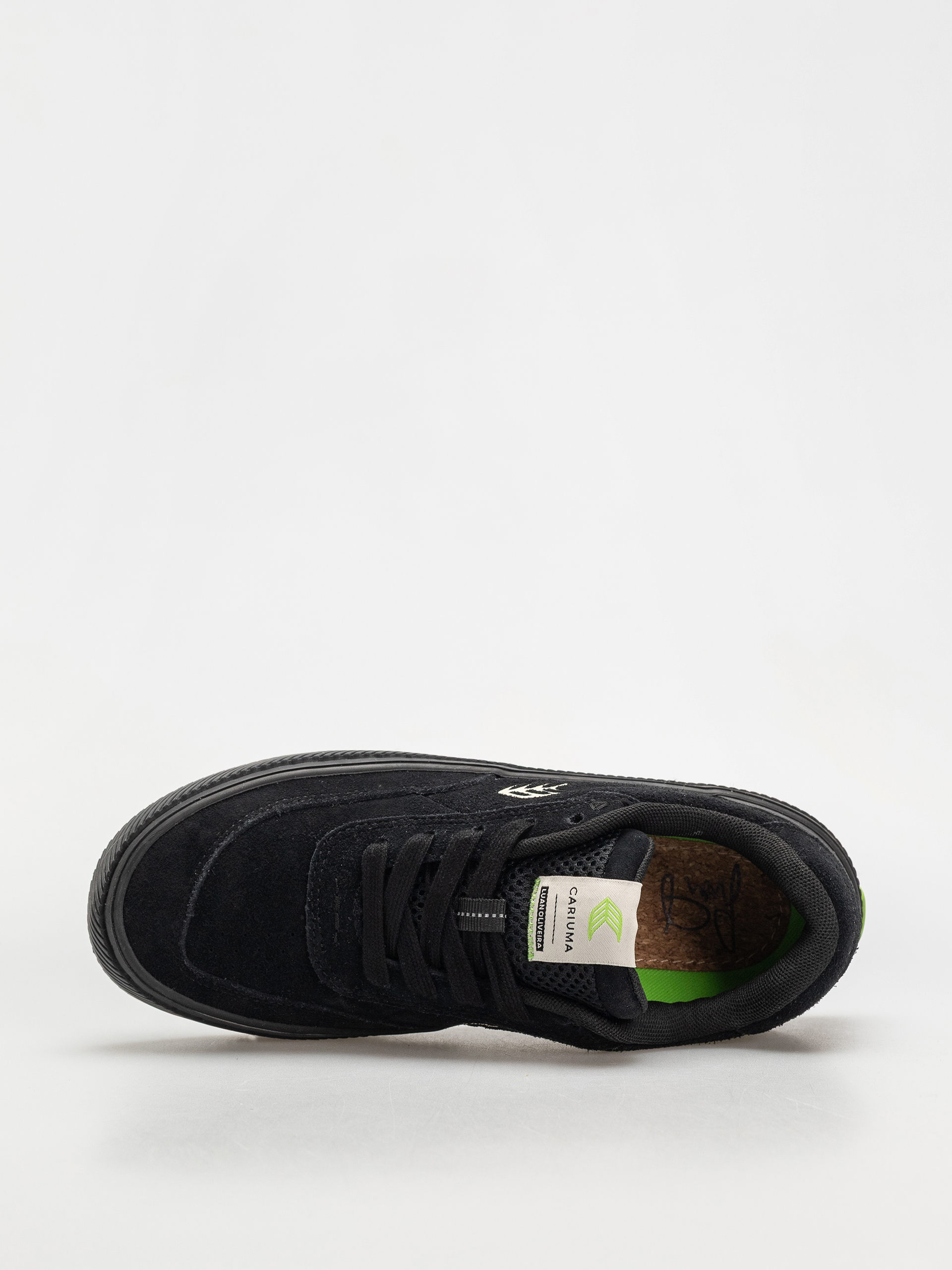 Buty Cariuma Luan Pro Wmn (all black suede ivory logo)
