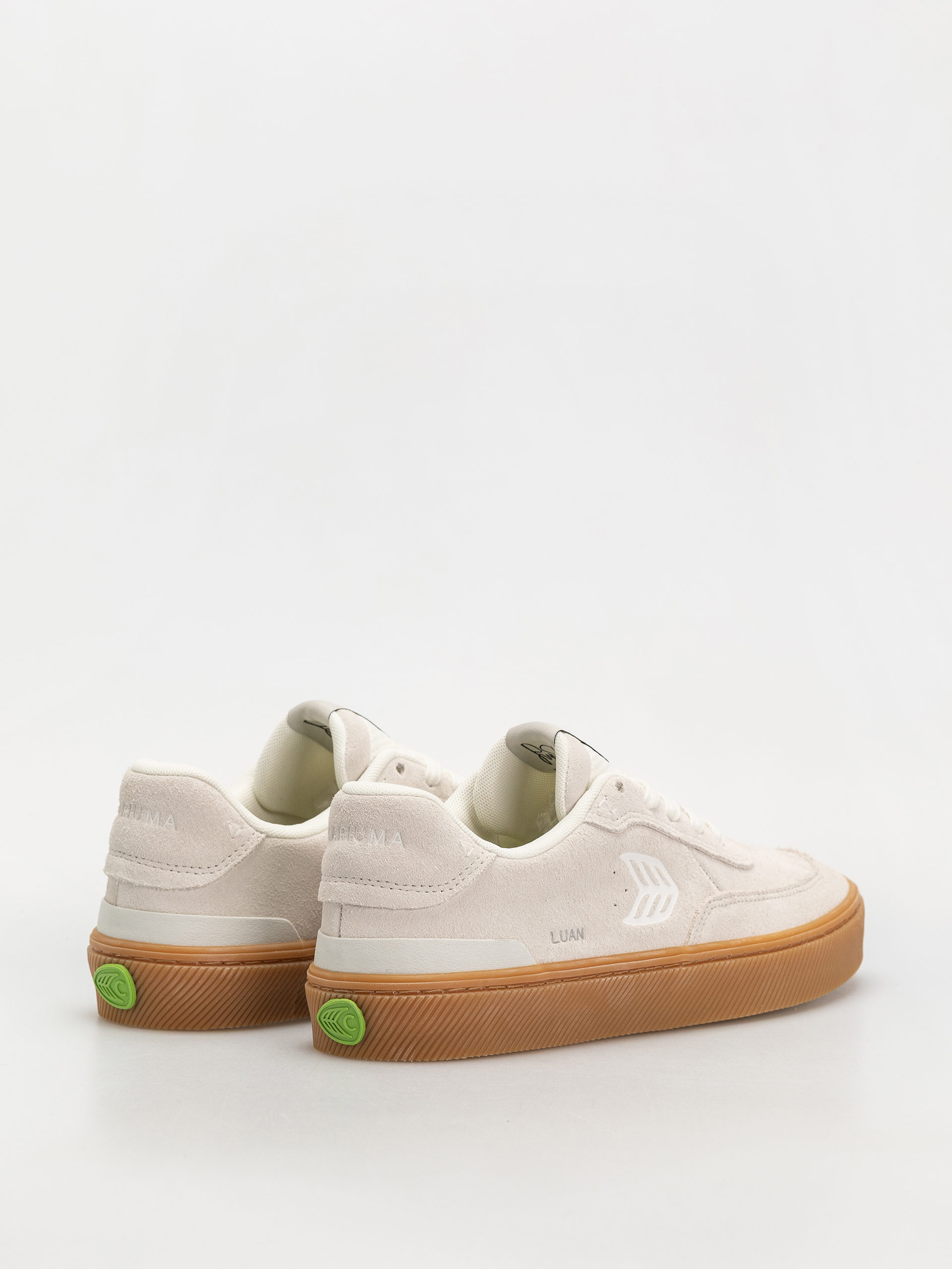 Buty Cariuma Luan Pro (gum smoke white suede off white logo)