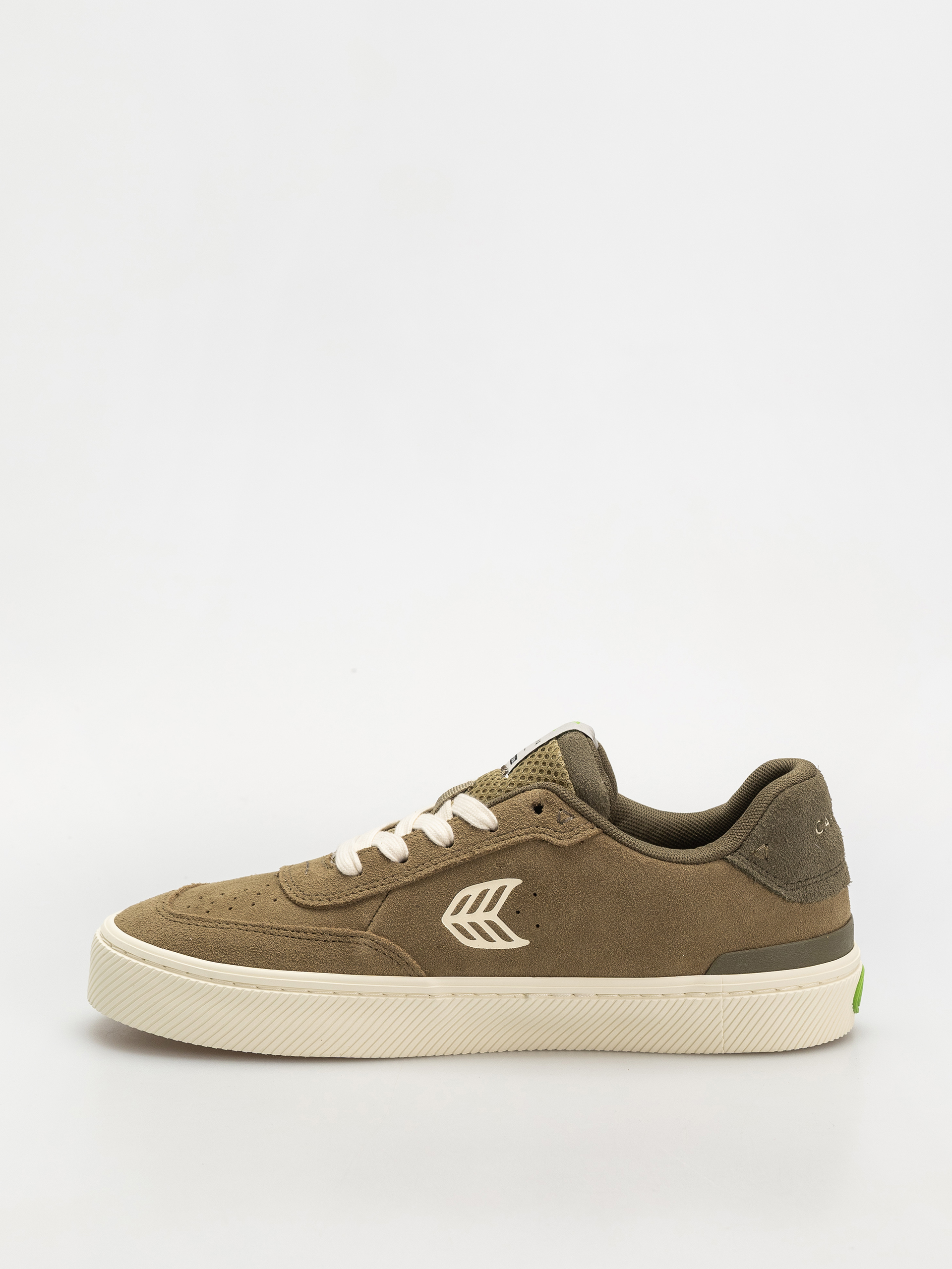 Buty Cariuma Luan Pro Wmn (olive green suede ivory logo burnt olive)