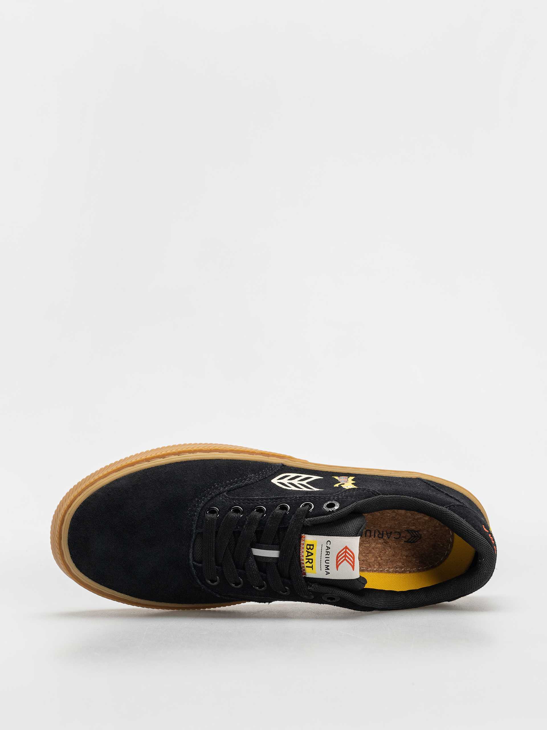 Buty Cariuma Simpsons Naioca (black suede bart skateboard)