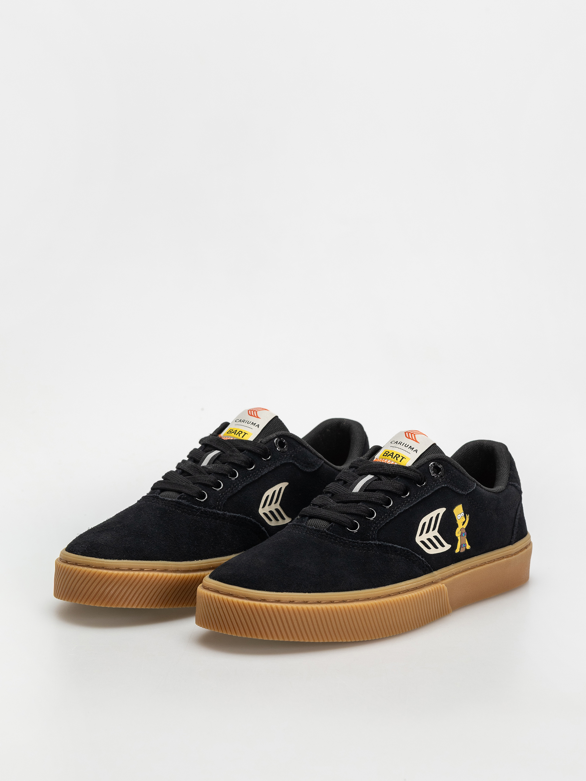 Buty Cariuma Simpsons Naioca (black suede bart skateboard)