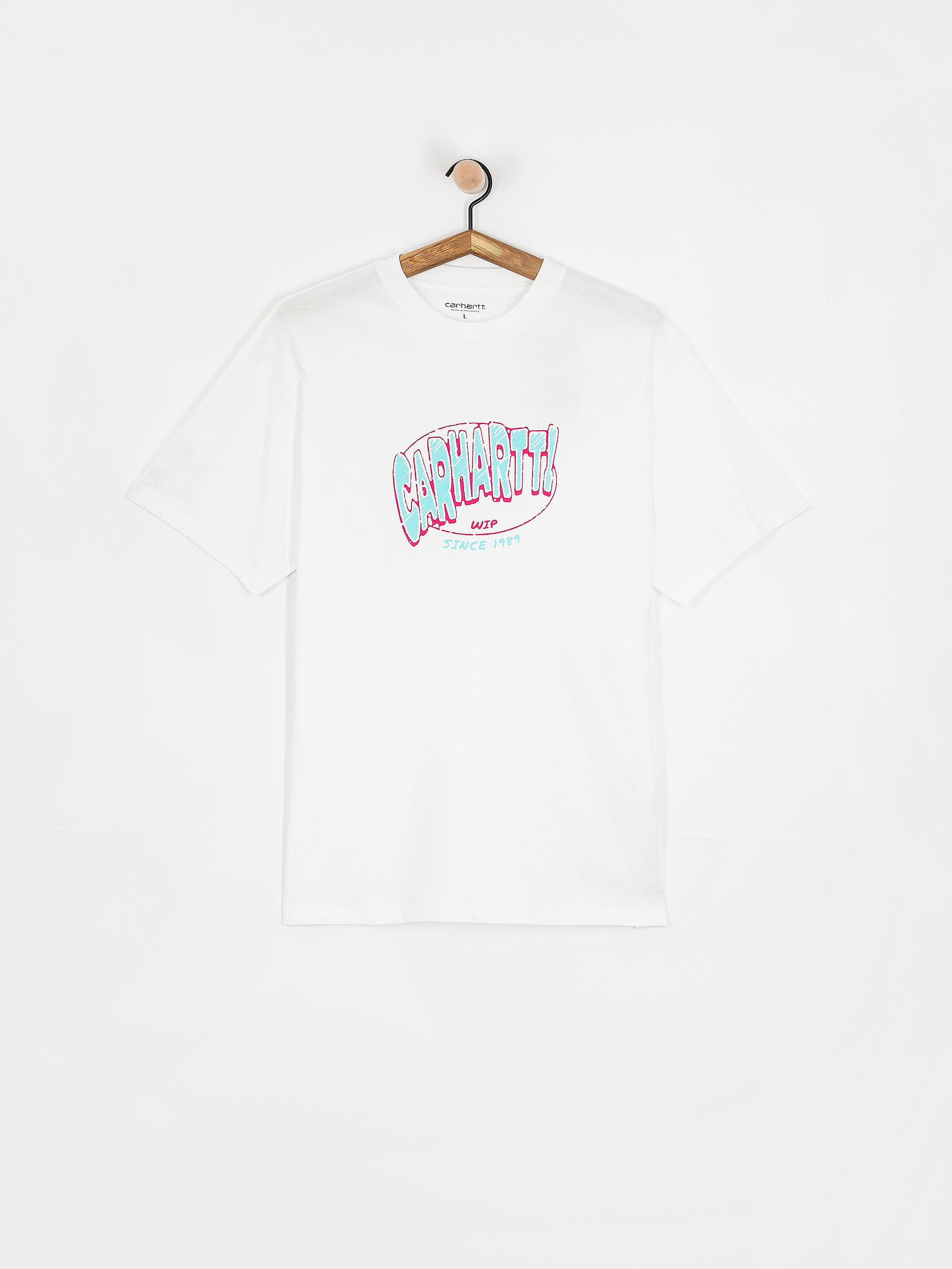 T-shirt Carhartt WIP Hot Script (white)