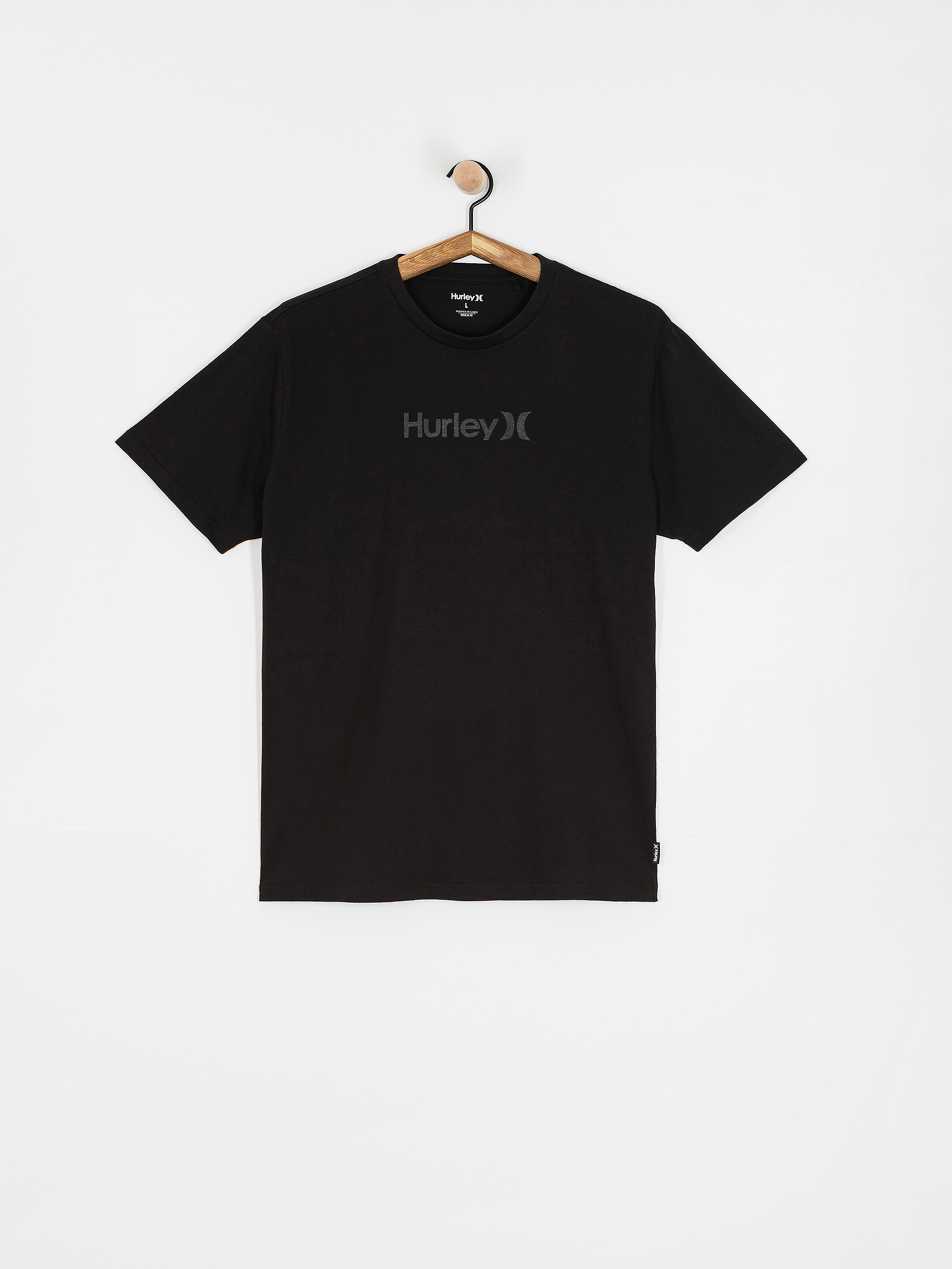 高い信頼 厚い信頼 T-shirt Hurley Tropics - czarny (black) 服＆ファッション小物