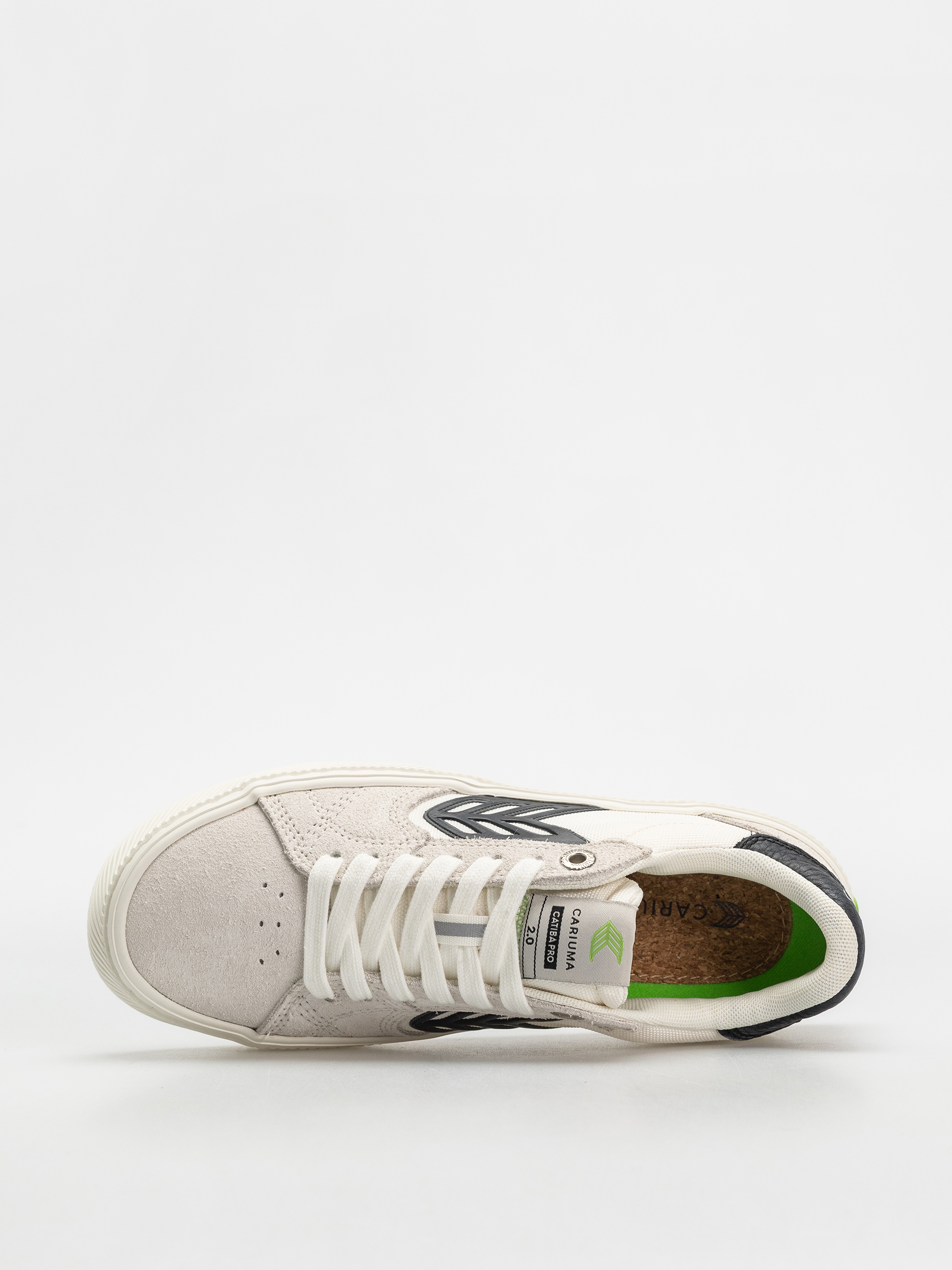 Buty Cariuma Catiba Pro 2.0 Wmn (smoke white suede off white cordura black logo)
