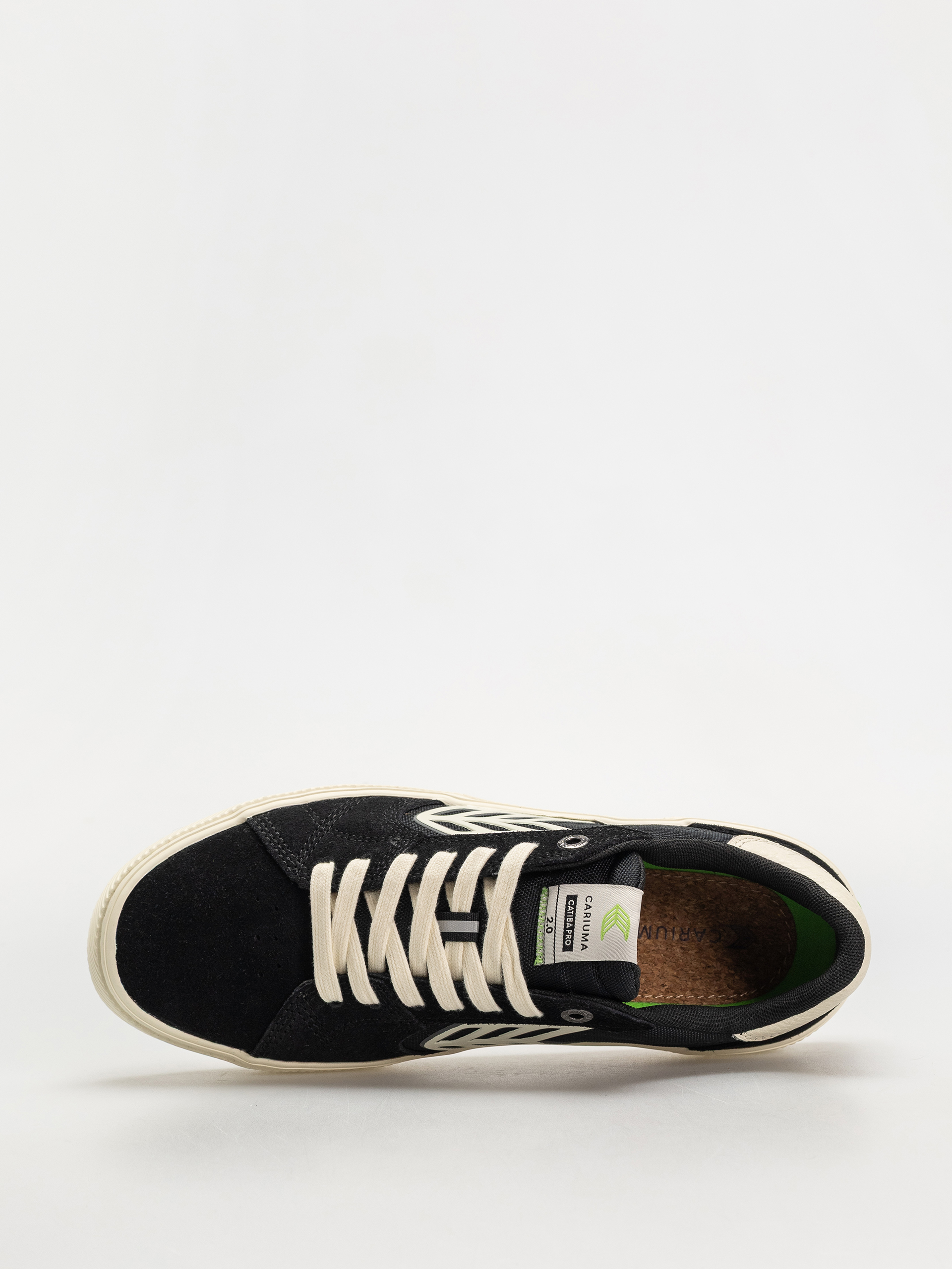 Buty Cariuma Catiba Pro 2.0 (black suede and cordura ivory logo)