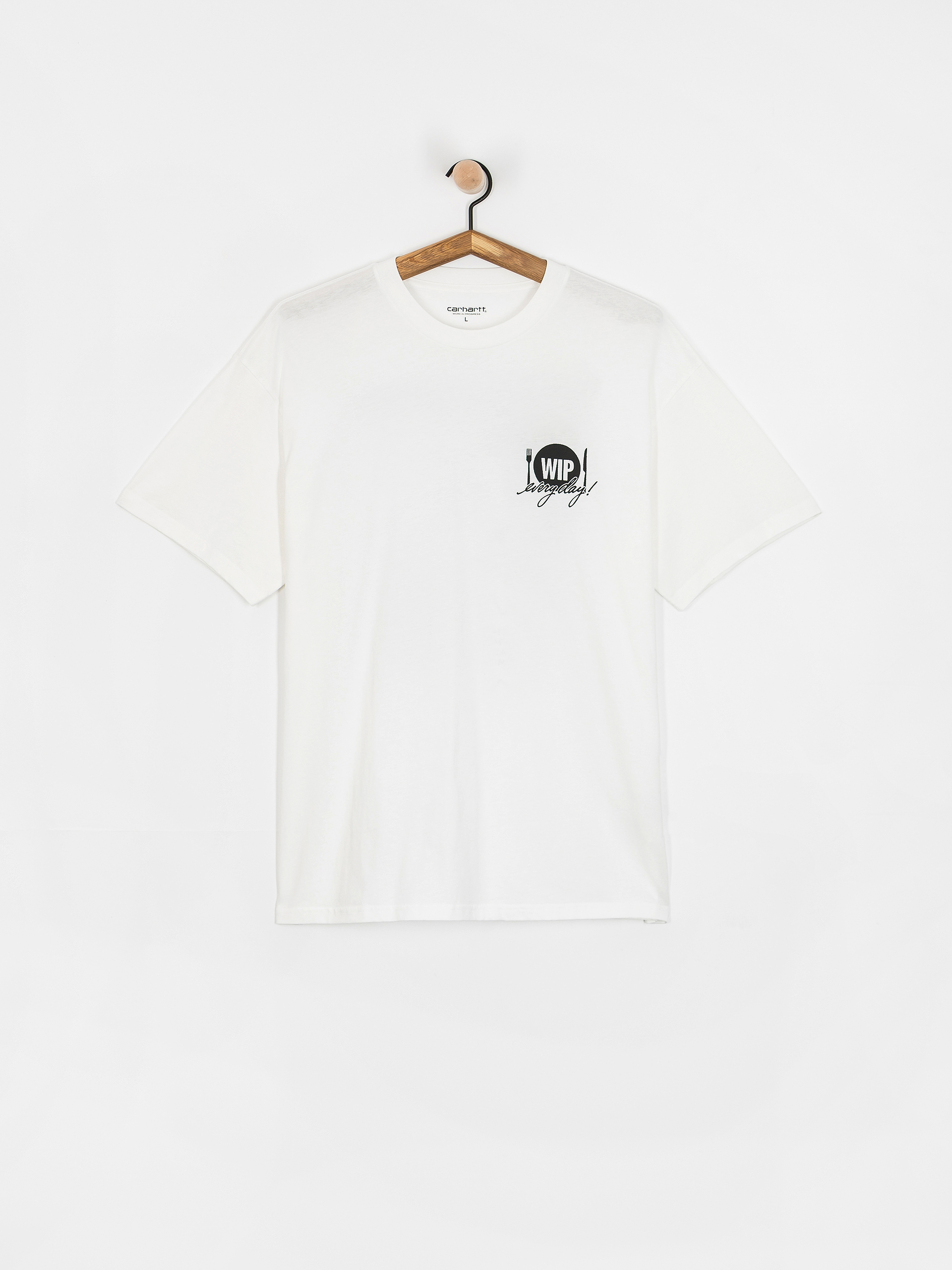T-shirt Carhartt WIP Catalogue (white/black)