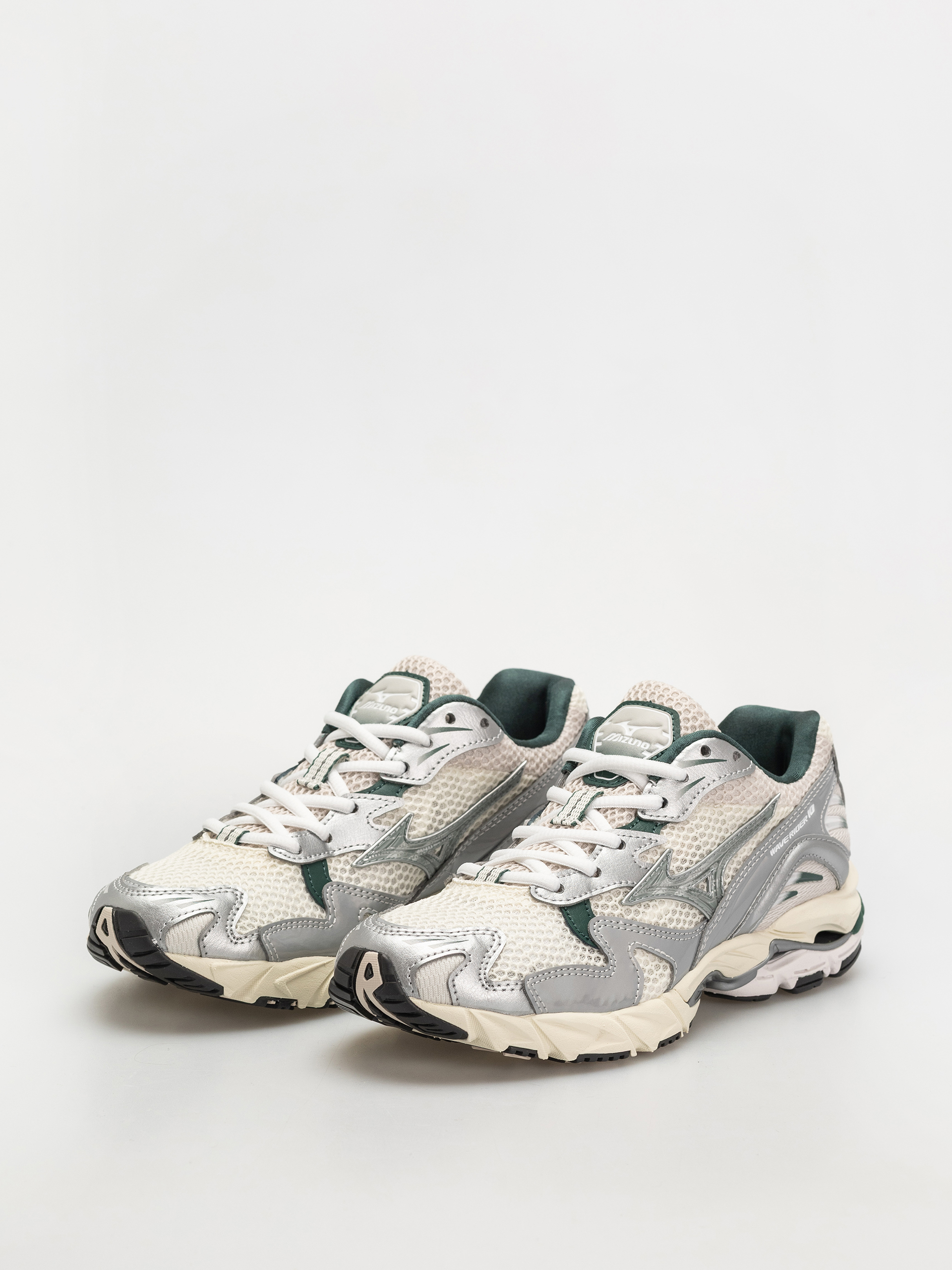 Buty Mizuno Wave Rider 10 (snow white/slate/bistro green)