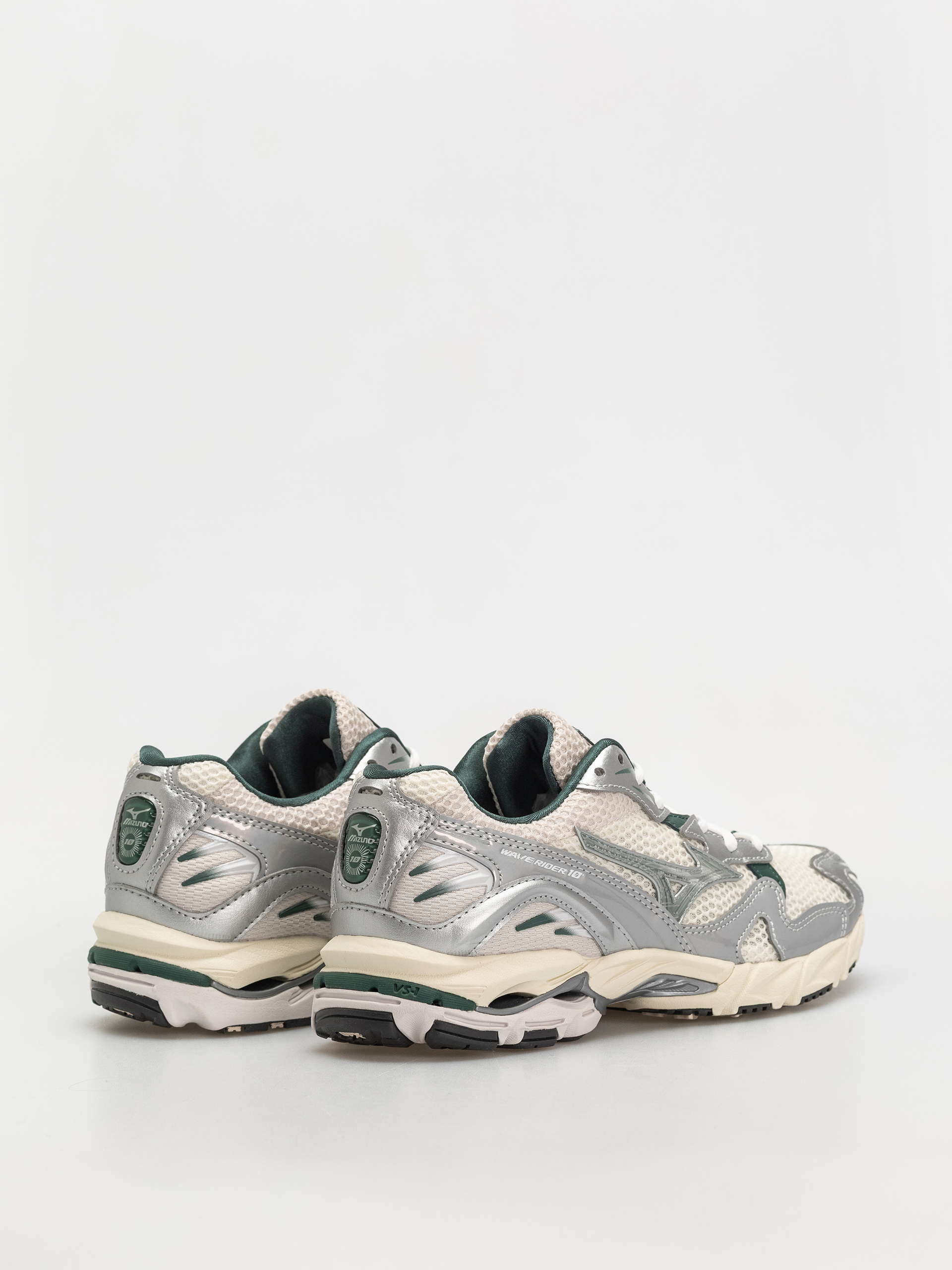 Buty Mizuno Wave Rider 10 (snow white/slate/bistro green)