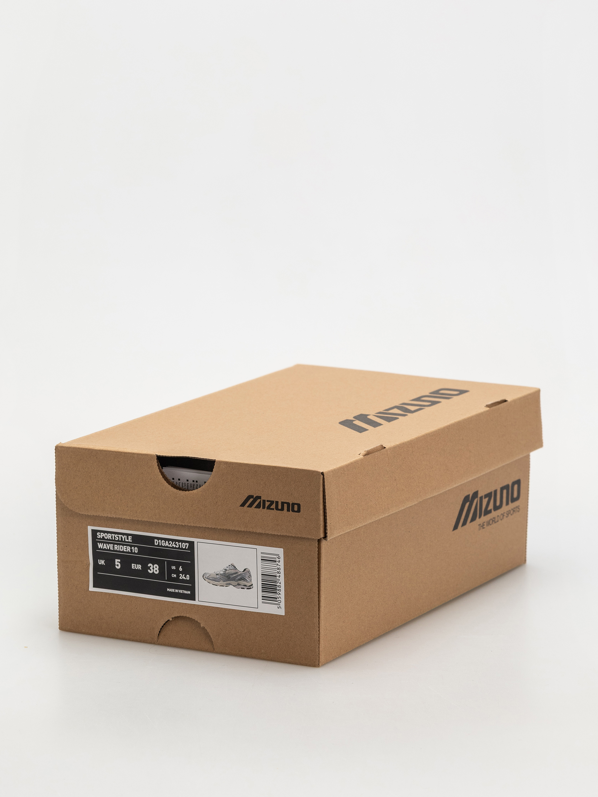 Buty Mizuno Wave Rider 10 (snow white/slate/bistro green)