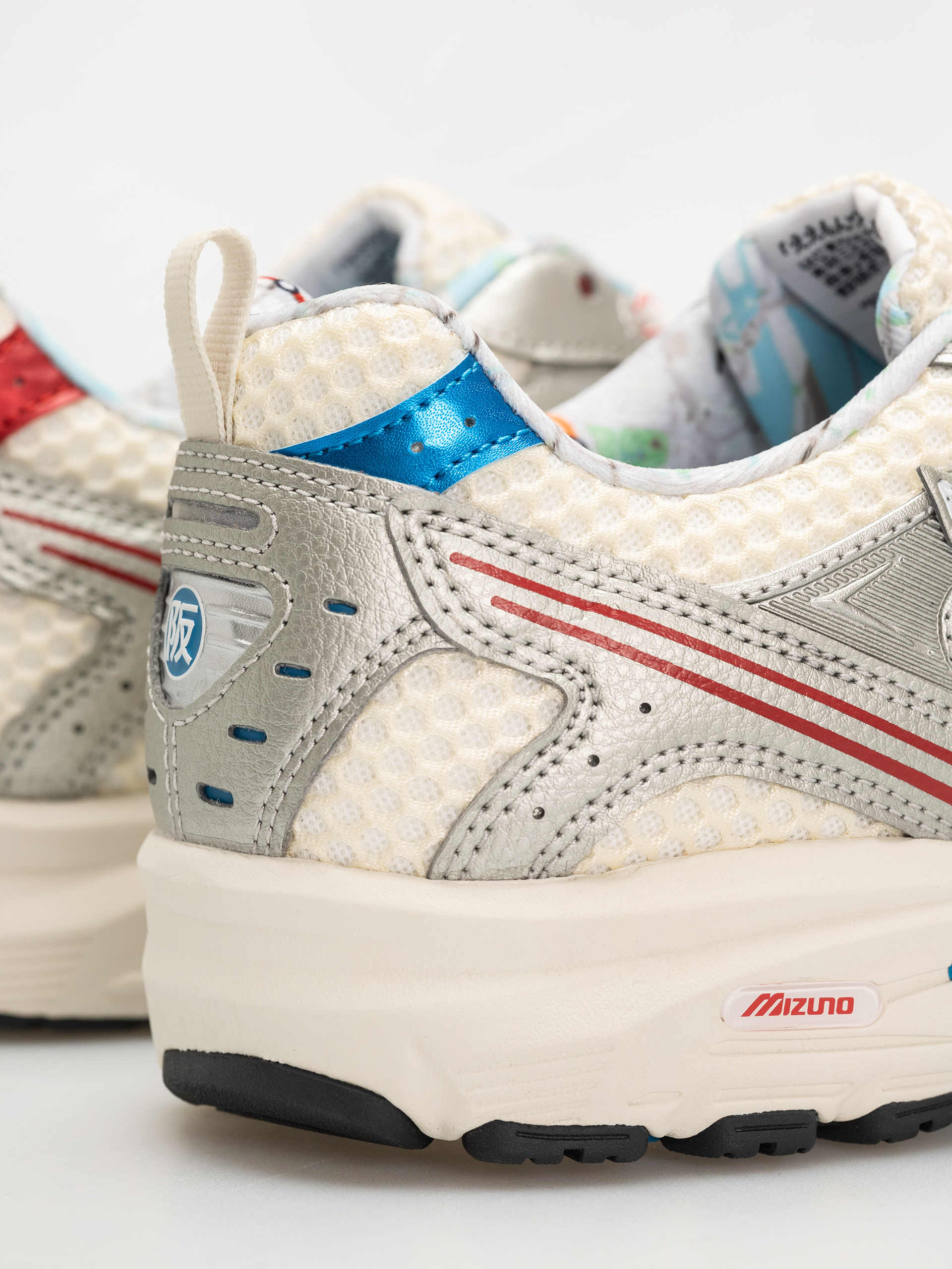 Buty Mizuno MXR (pristine/high risk red/blue pace)