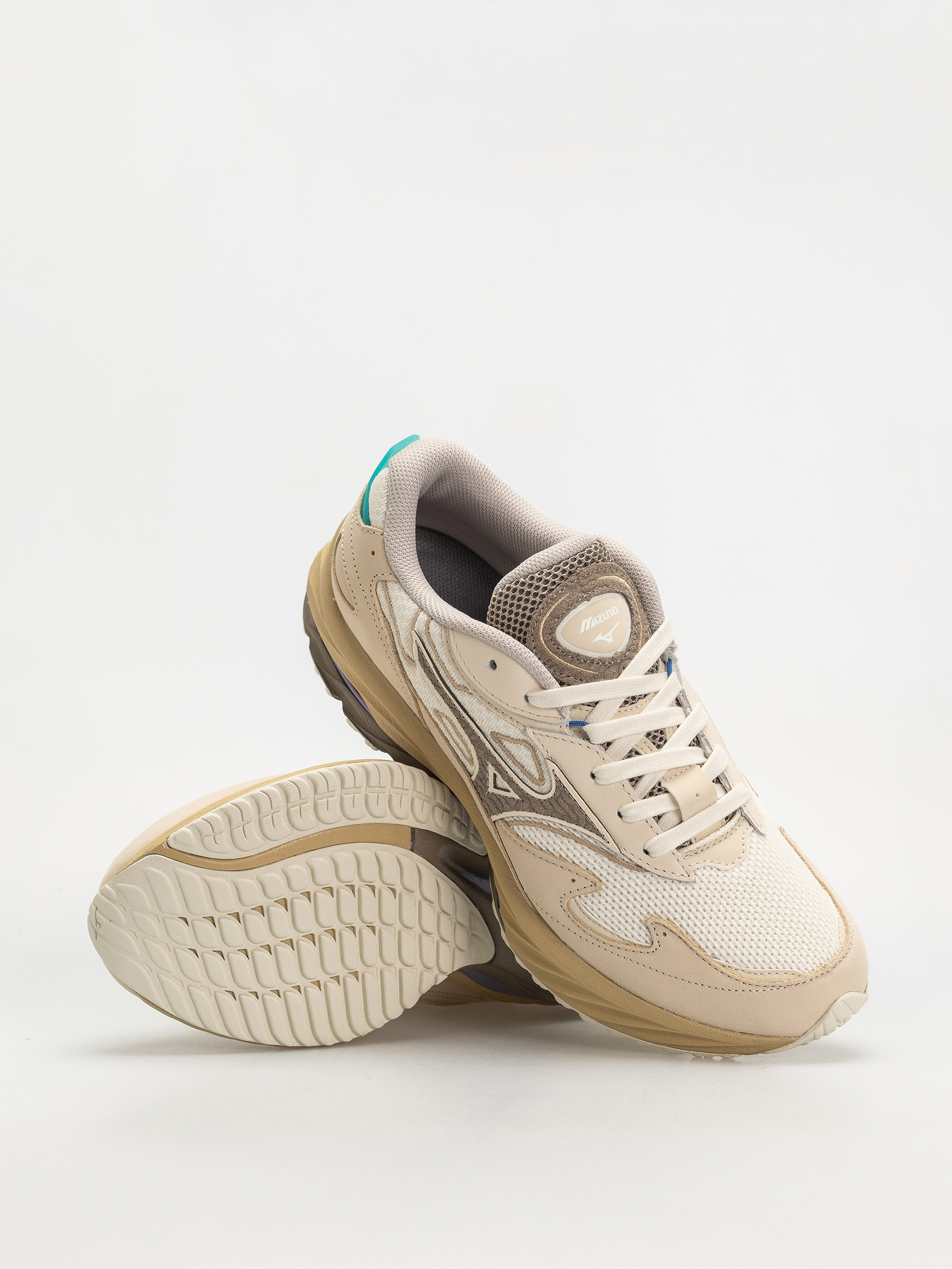 Buty Mizuno Wave Rider Βeta Premium (summer sand/vintage khaki/cedar)