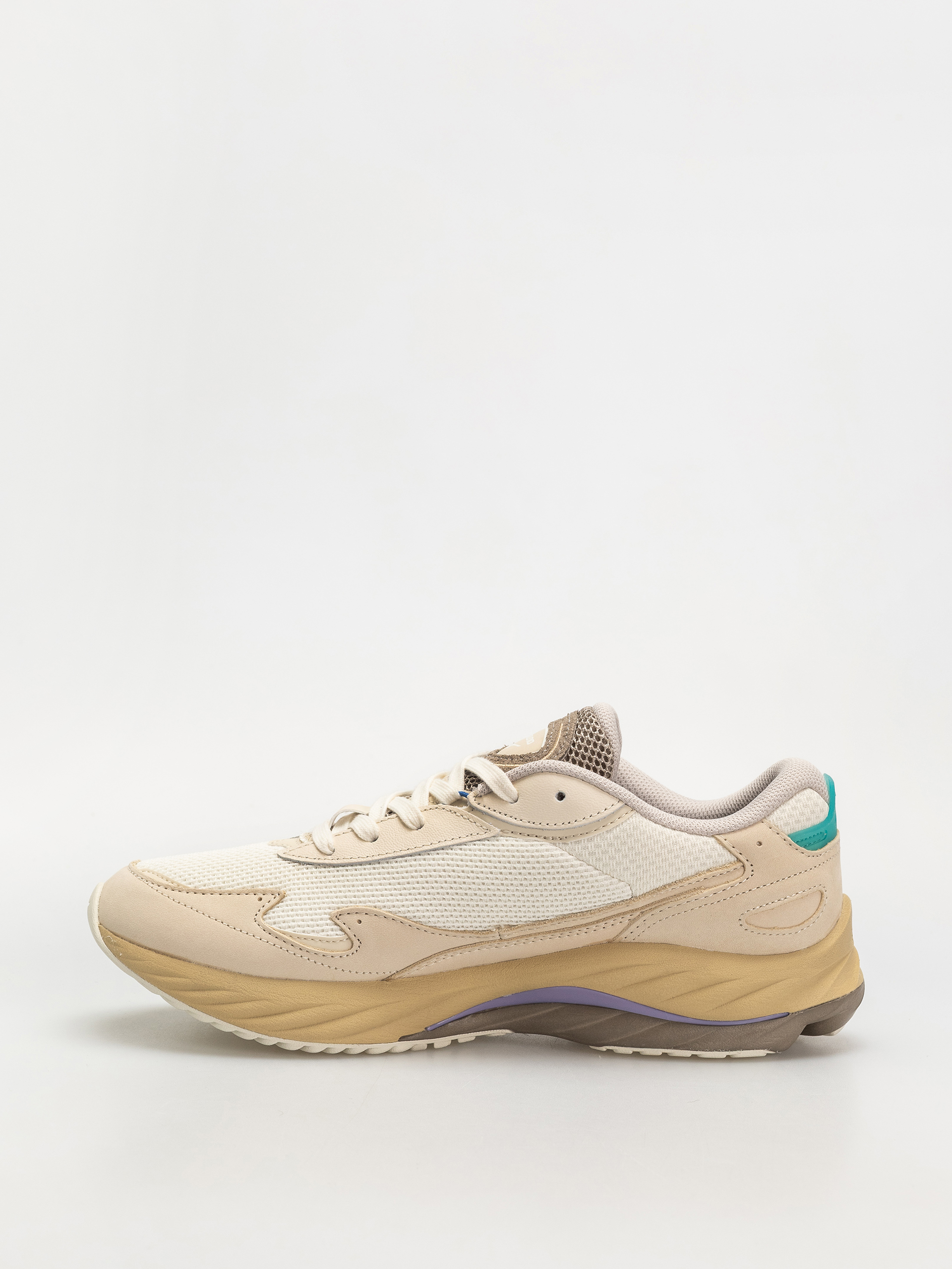 Buty Mizuno Wave Rider Βeta Premium (summer sand/vintage khaki/cedar)