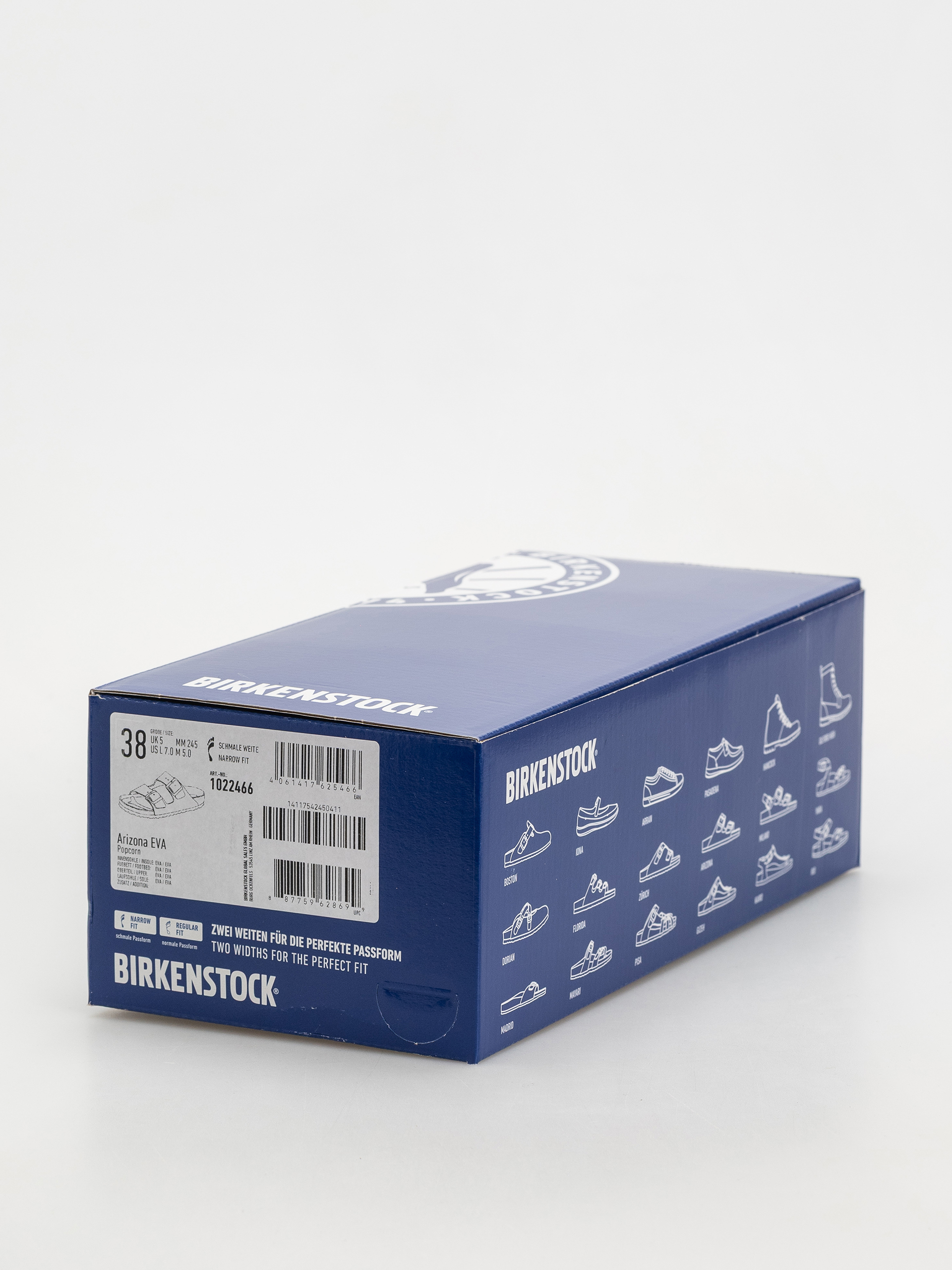 Klapki Birkenstock Arizona Eva Narrow Wmn (popcorn)