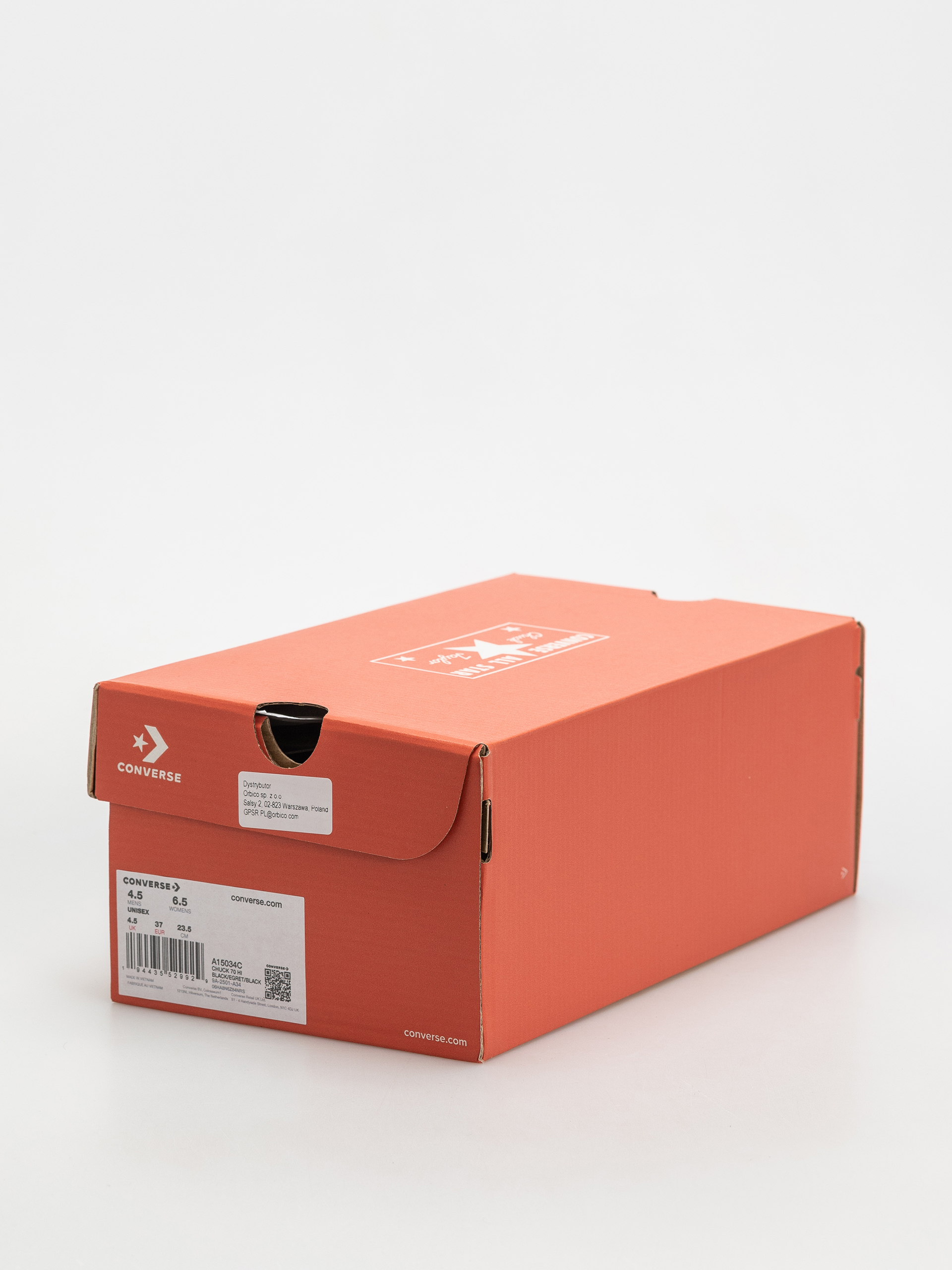 Trampki Converse Chuck 70 Hi (black/egret/black)