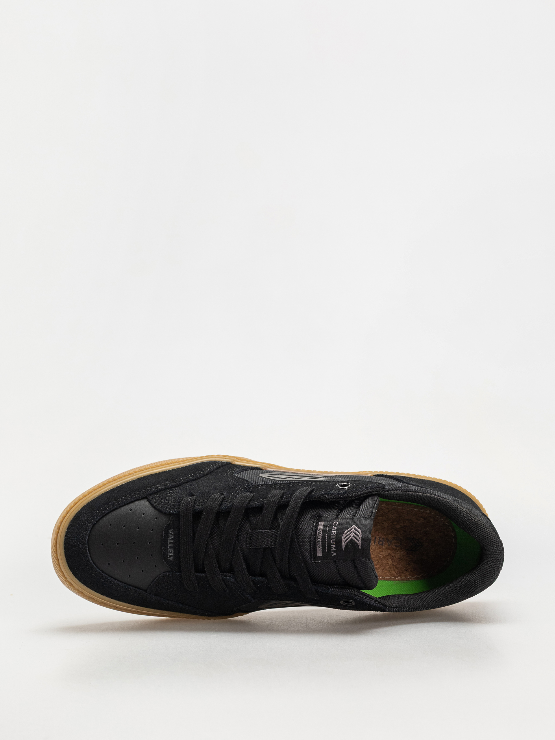 Buty Cariuma Vallely Pro (gum black suede and cordura ash grey logo)