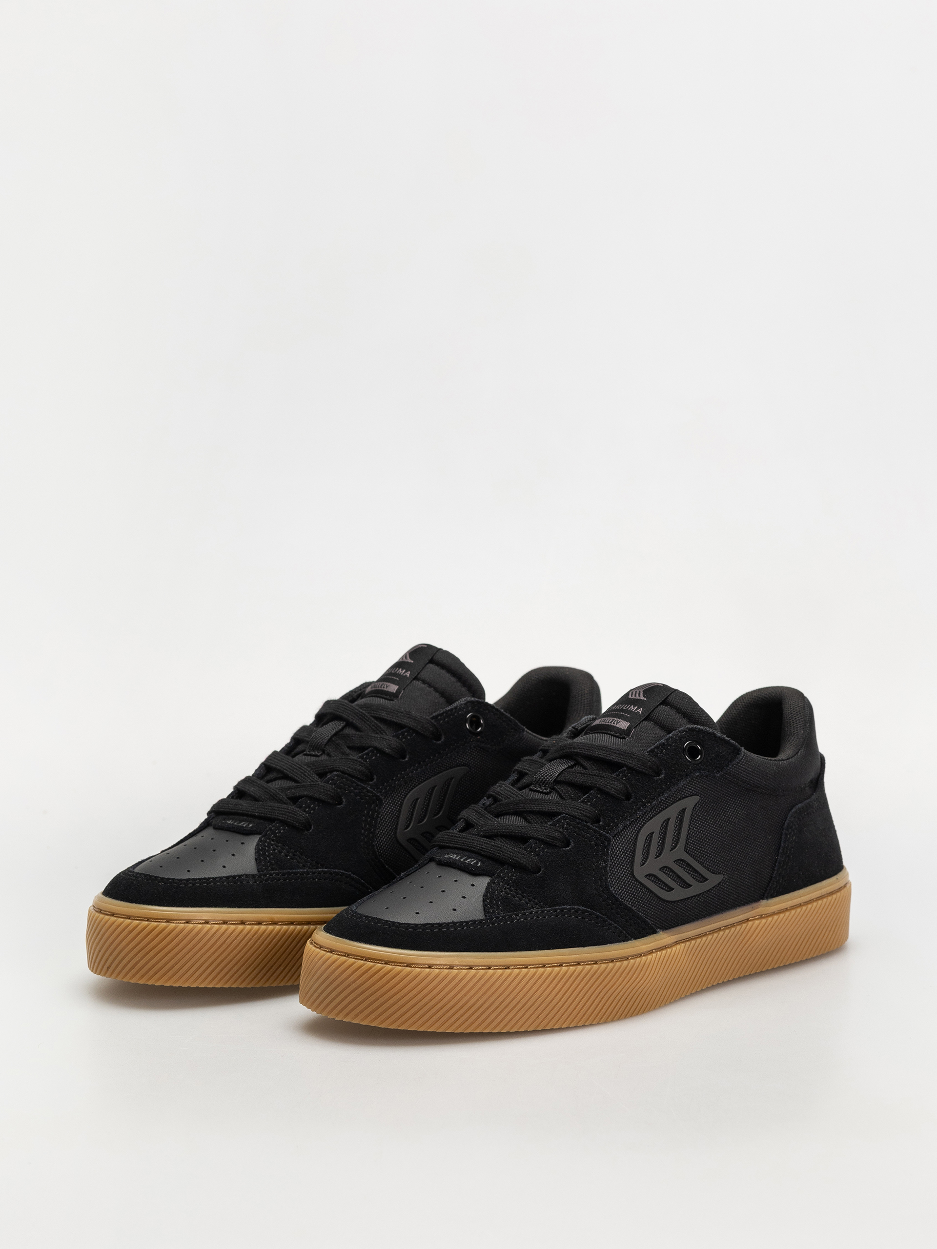 Buty Cariuma Vallely Pro (gum black suede and cordura ash grey logo)