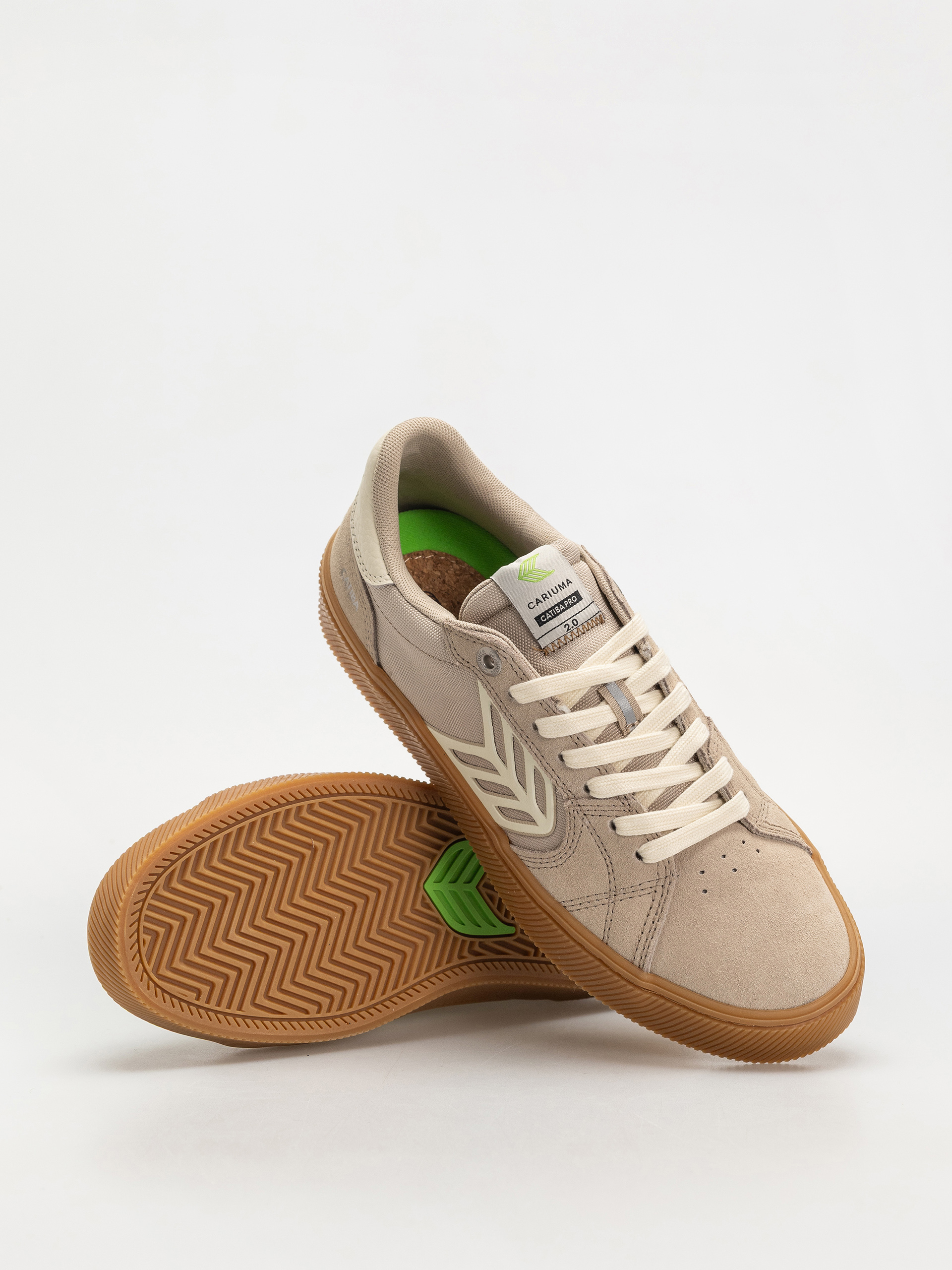 Buty Cariuma Catiba Pro 2.0 (plaza taupe suede and cordura ivory logo)