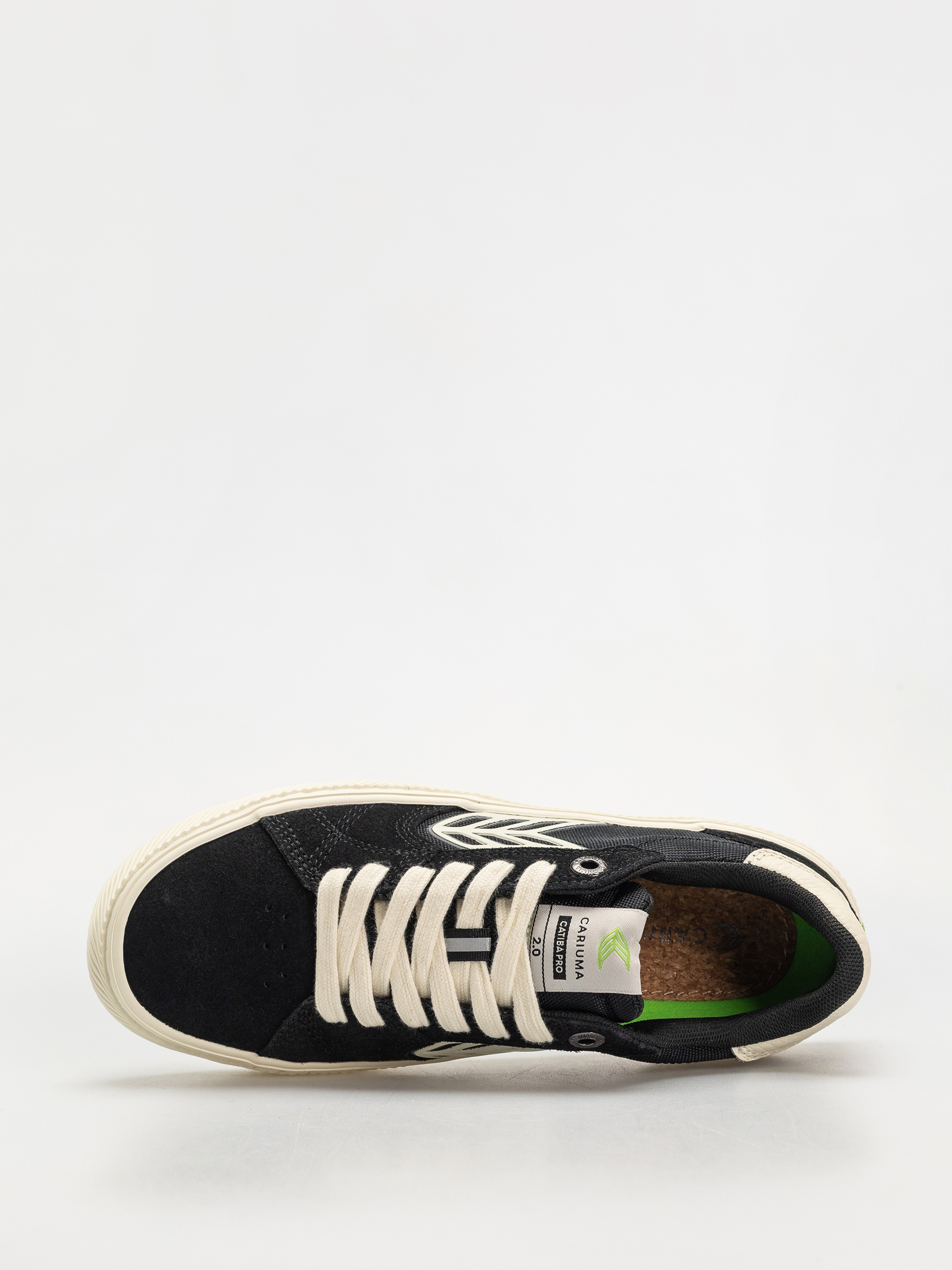 Buty Cariuma Catiba Pro 2.0 Wmn (black suede and cordura ivory logo)