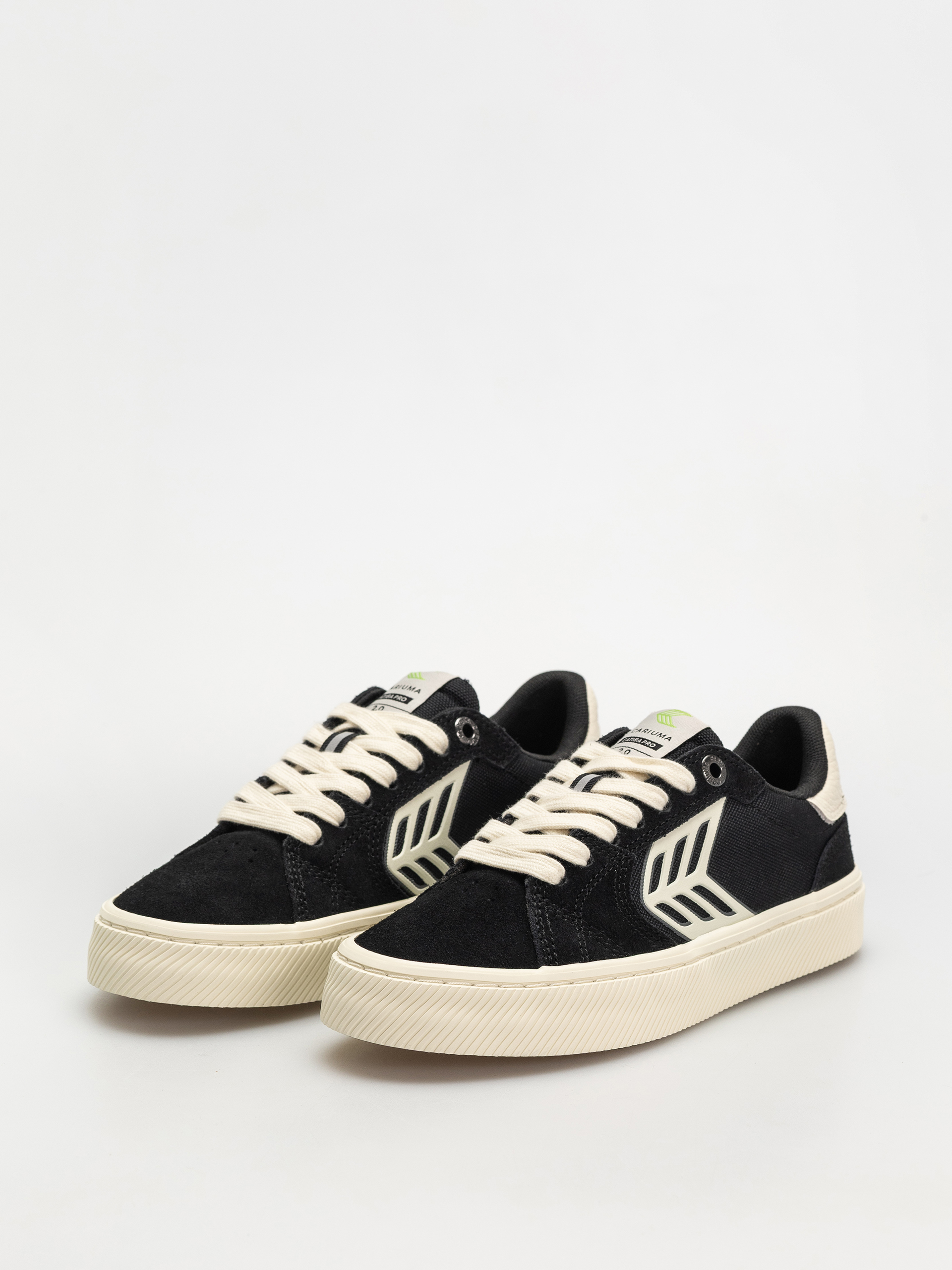 Buty Cariuma Catiba Pro 2.0 Wmn (black suede and cordura ivory logo)