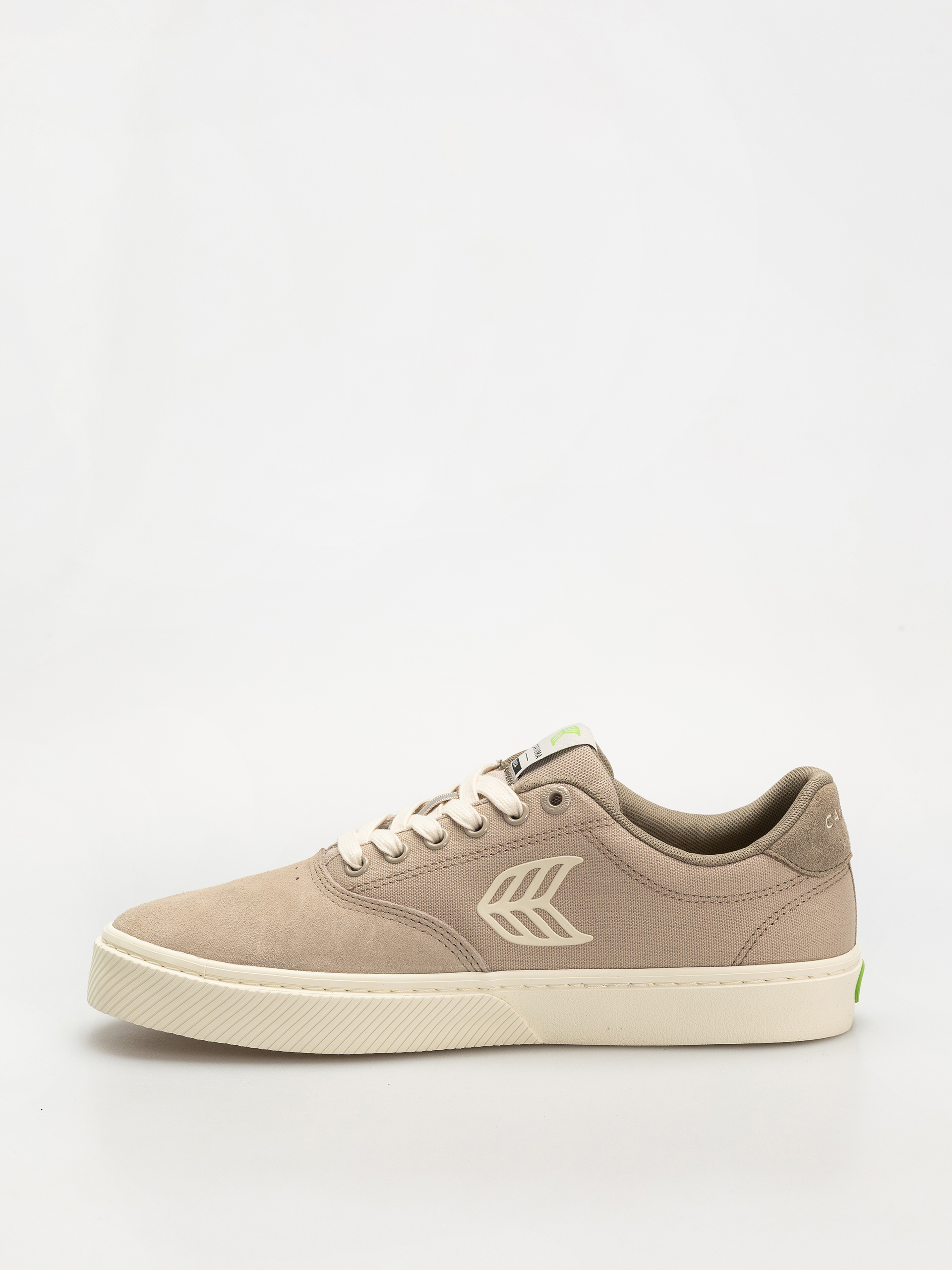 Buty Cariuma Naioca Pro (plaza taupe suede and canvas ivory logo laurel oak)
