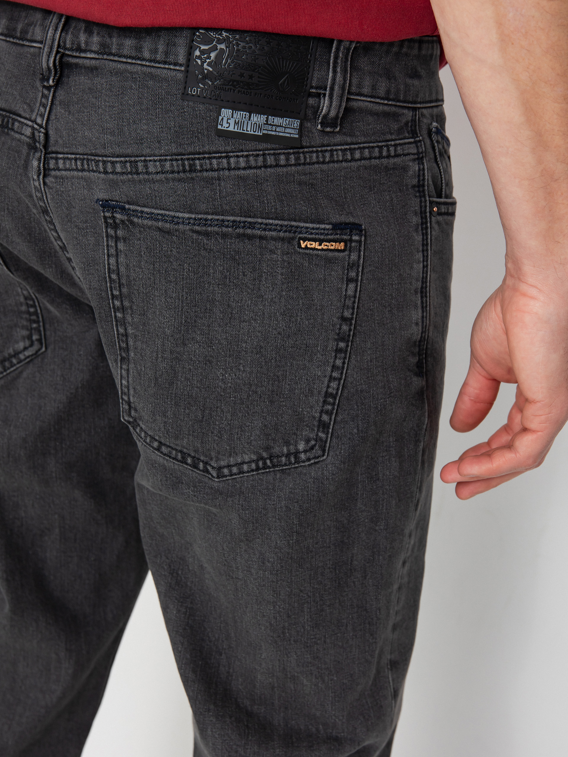 Spodnie Volcom Kinkade (neutral grey)