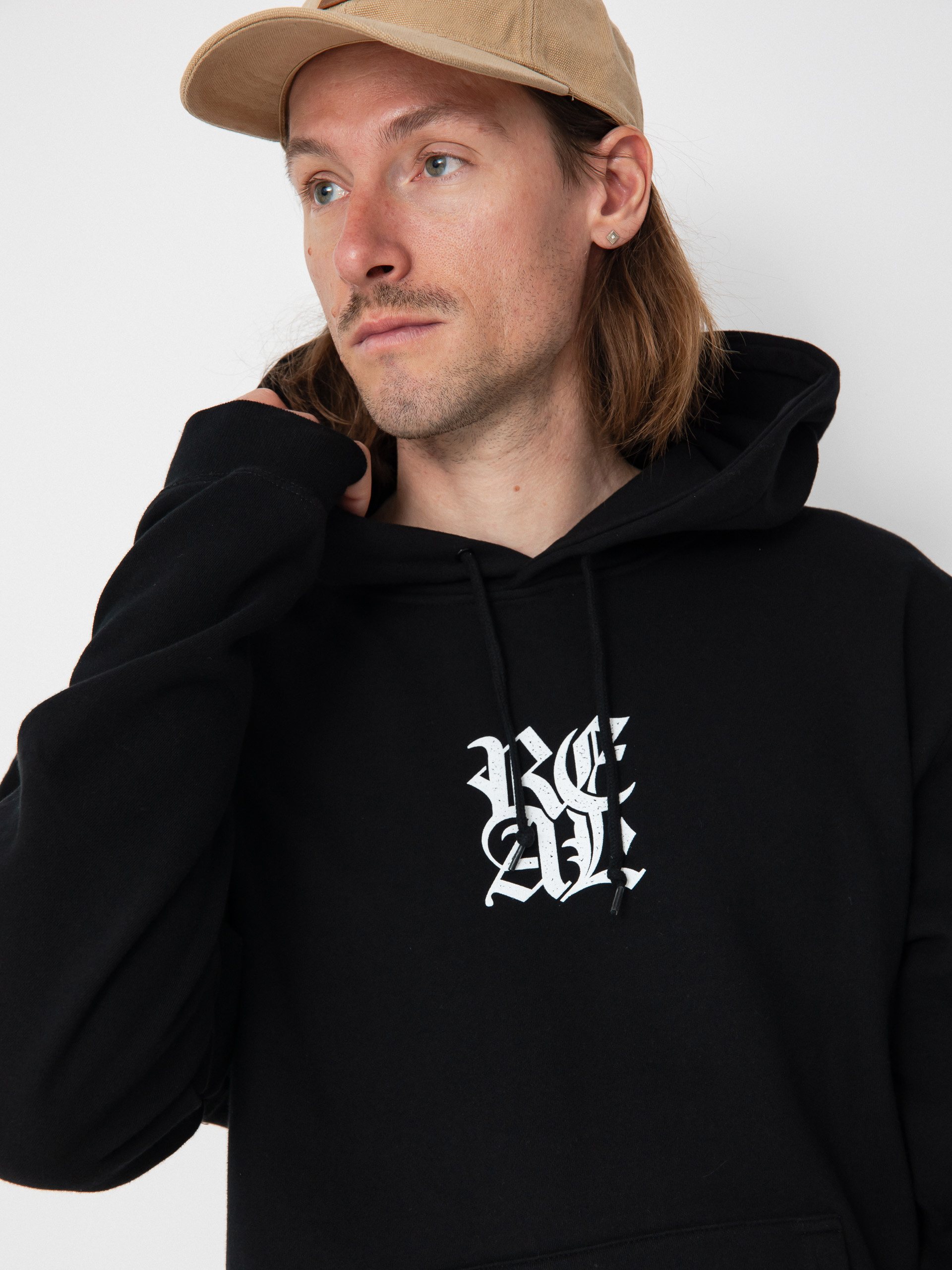 Bluza z kapturem Real Outsider HD (black)