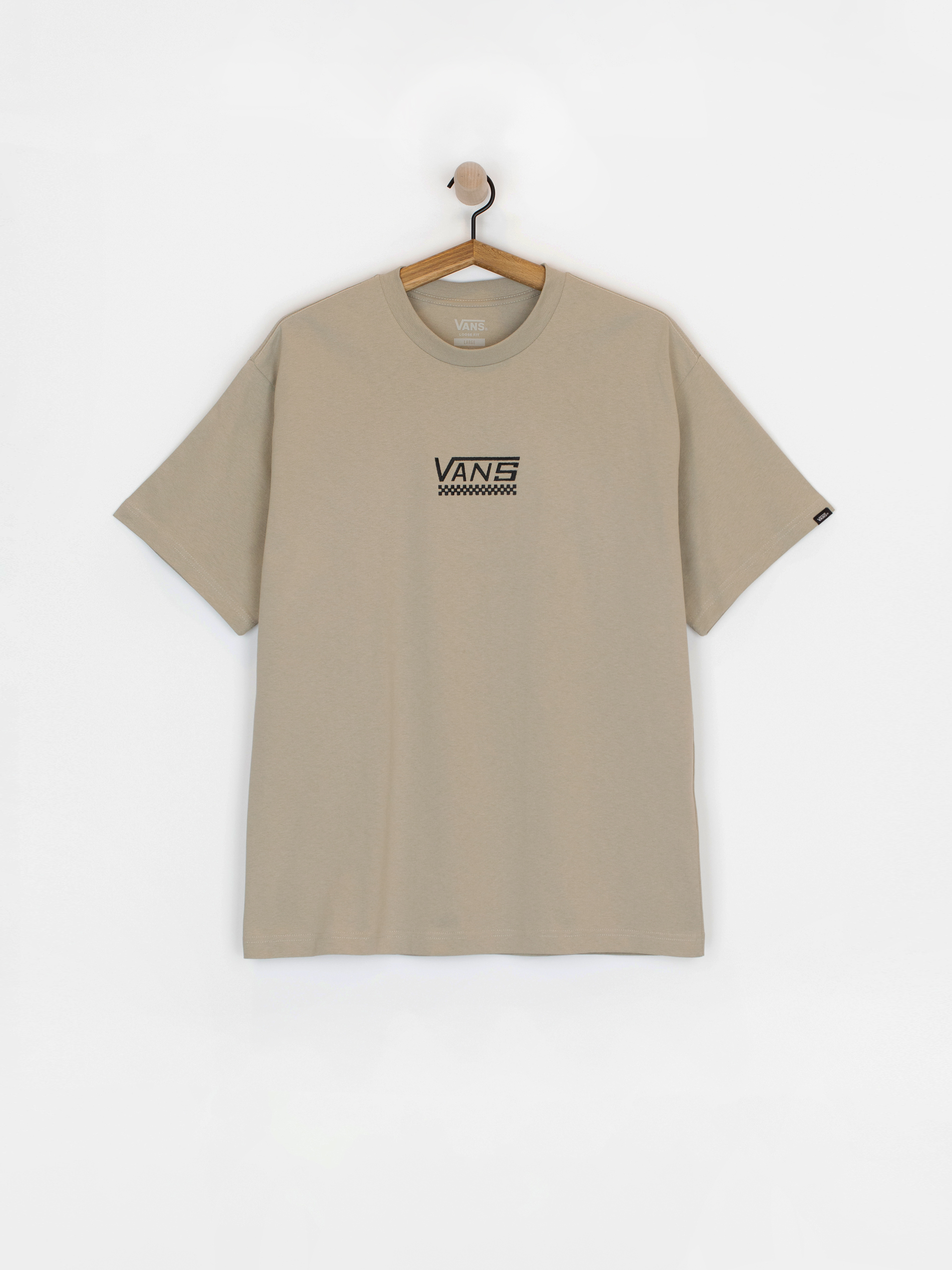 トップス GADID ANONIEM ETHAN / WHITE T-shirt Vans Left Chest II Loose - szary (light grey heather)