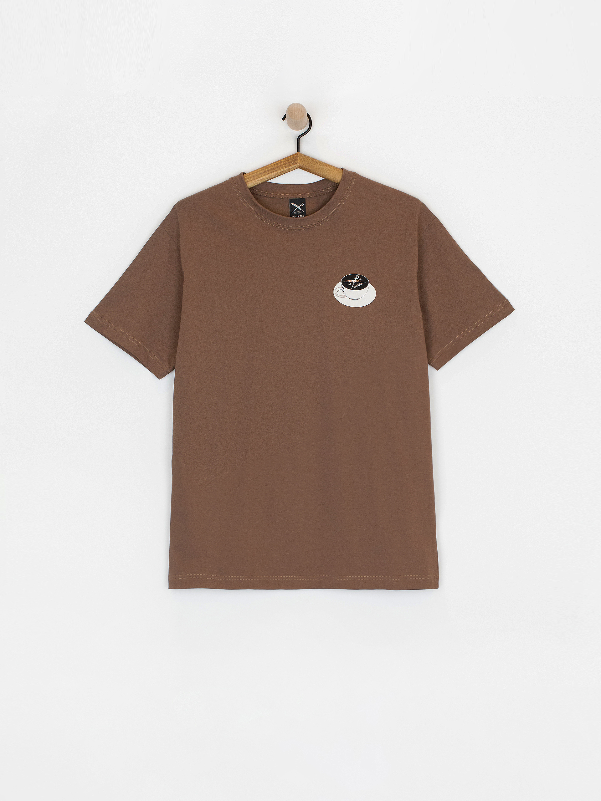 T-shirt Iriedaily Slowpresso (mocca)