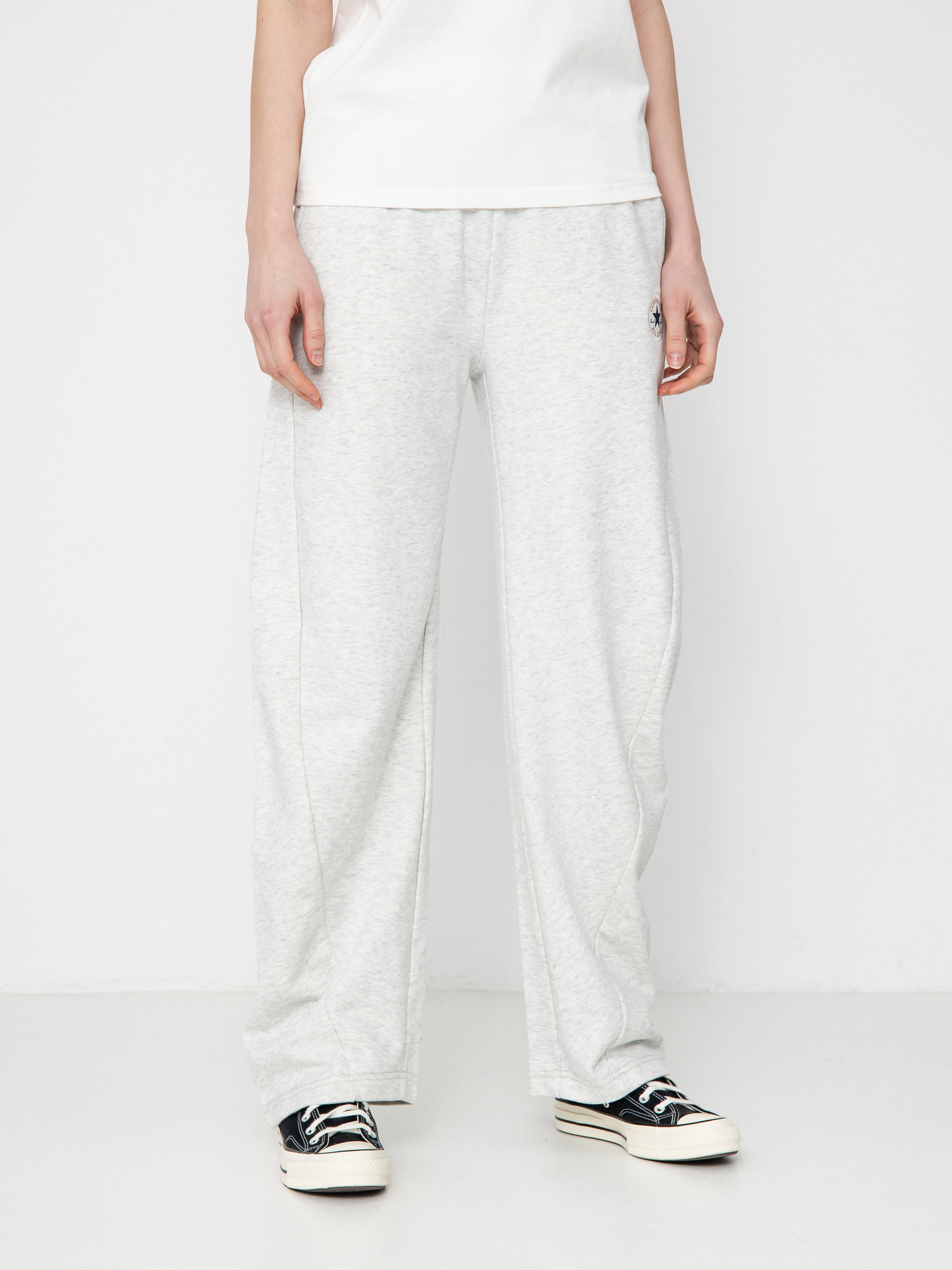 Spodnie Converse Retro Banana Knit Wmn (light retro grey heather)