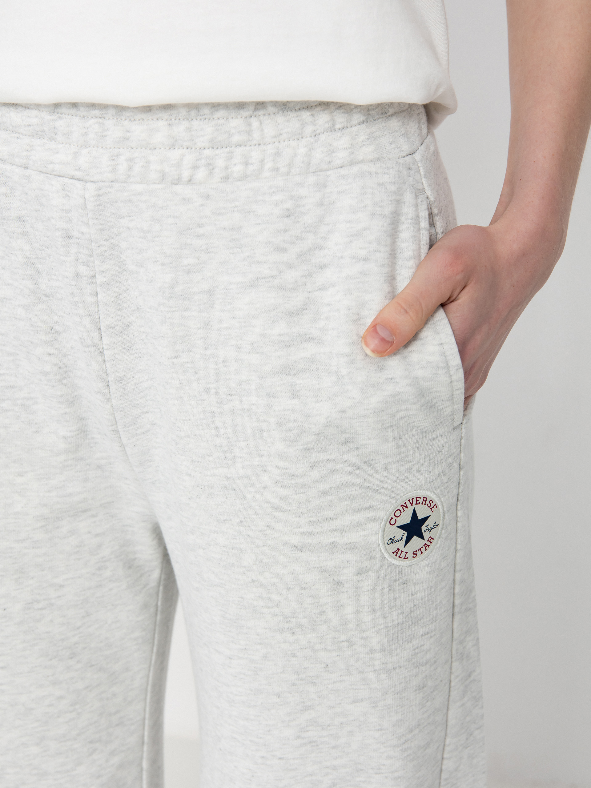 Spodnie Converse Retro Banana Knit Wmn (light retro grey heather)