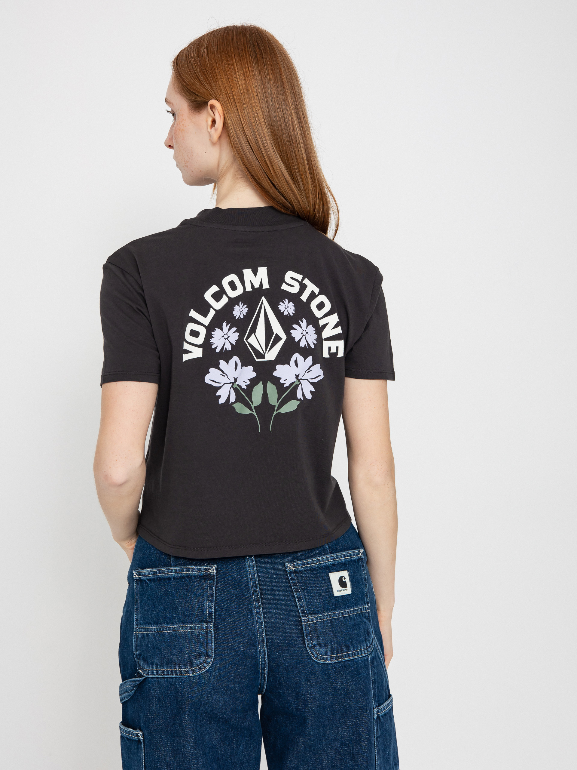 T-shirt Volcom Pocket Dial Wmn (vintage black)