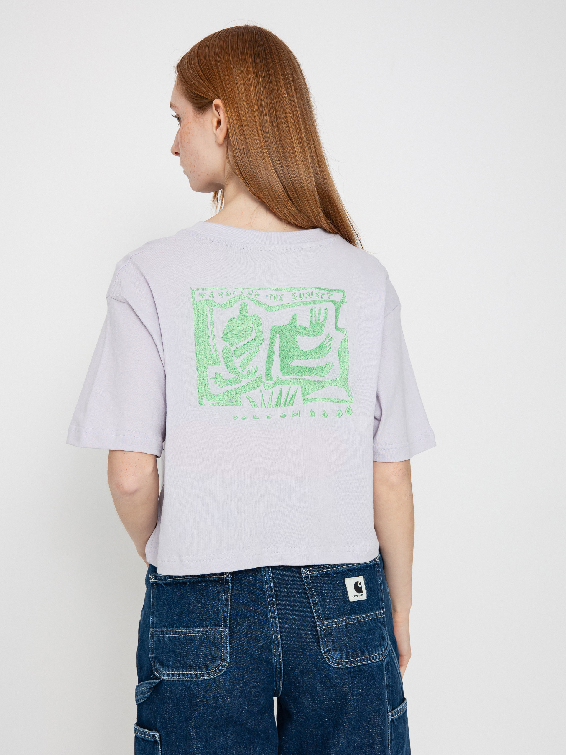 T-shirt Volcom Drumstone Wmn (dusty lavender)