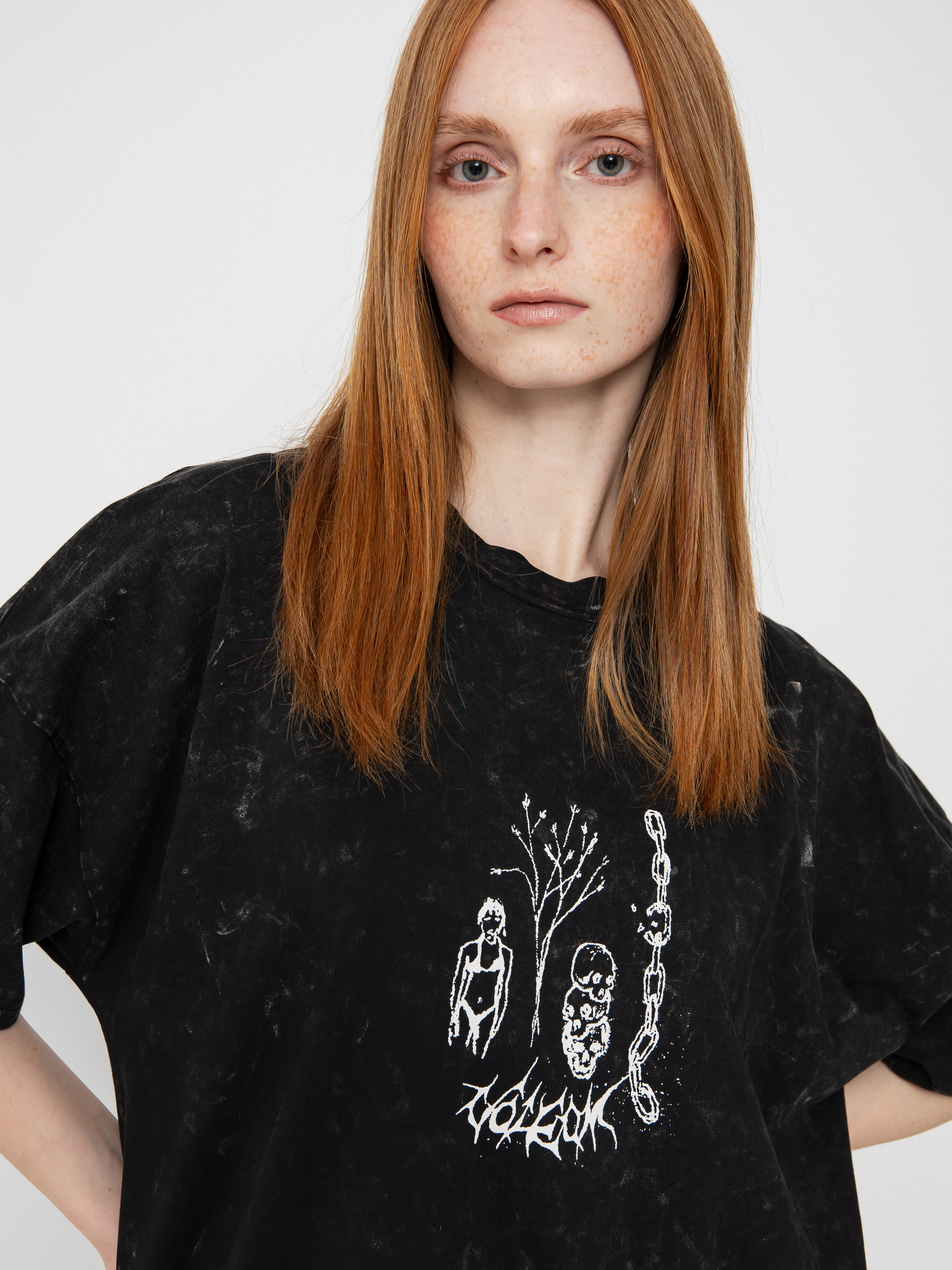 T-shirt Volcom Voltrip Wmn (black)