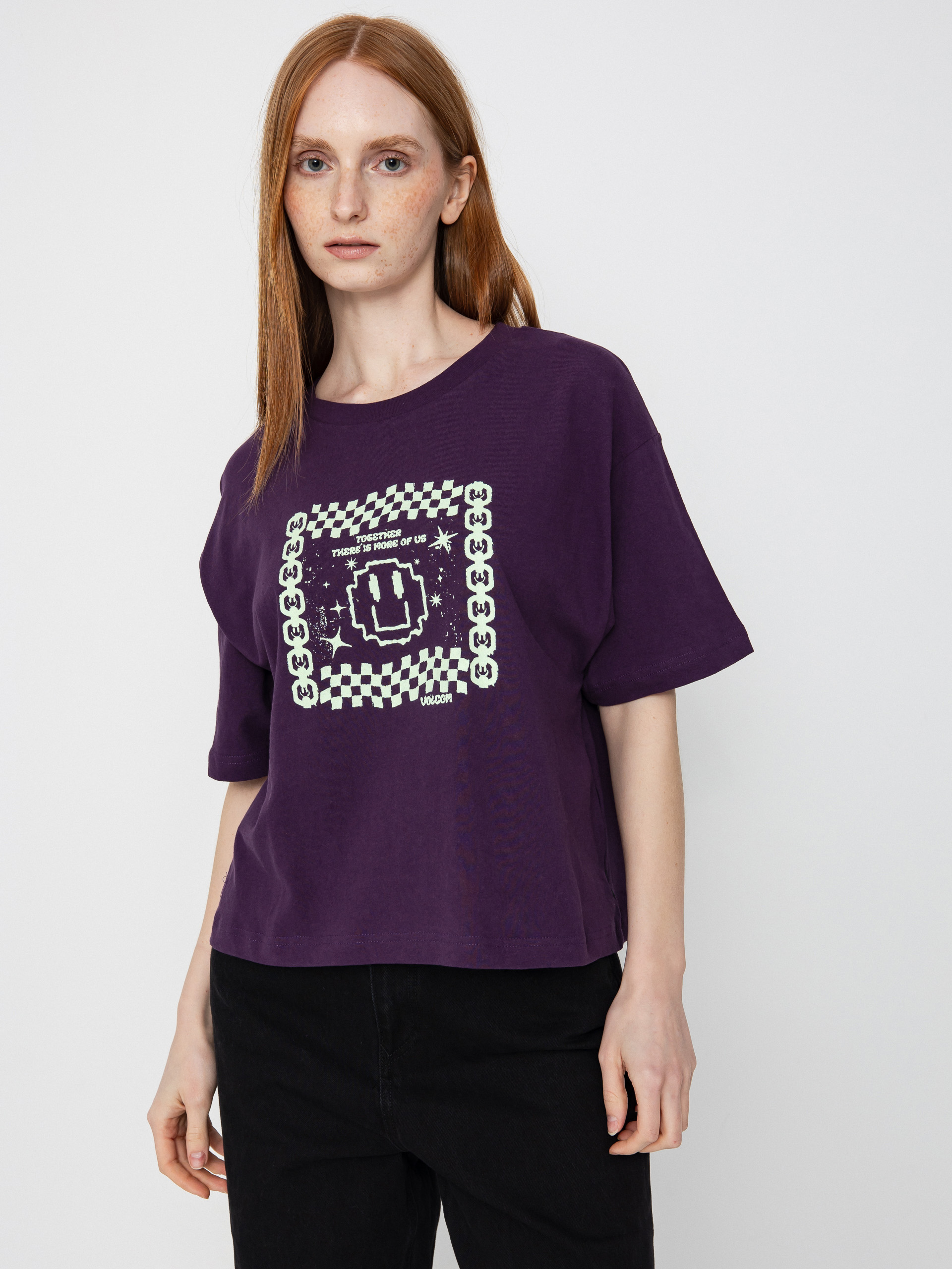 T-shirt Volcom Fa Filip Rygalski 1 Wmn (grape royale)