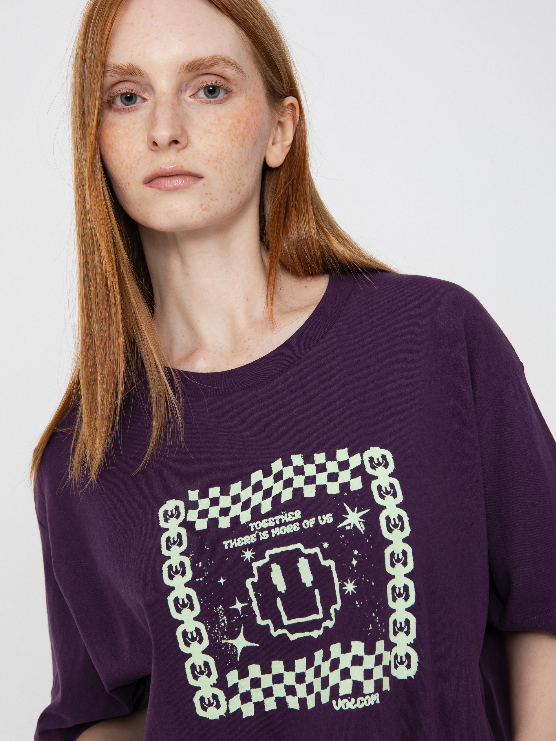 T-shirt Volcom Fa Filip Rygalski 1 Wmn (grape royale)