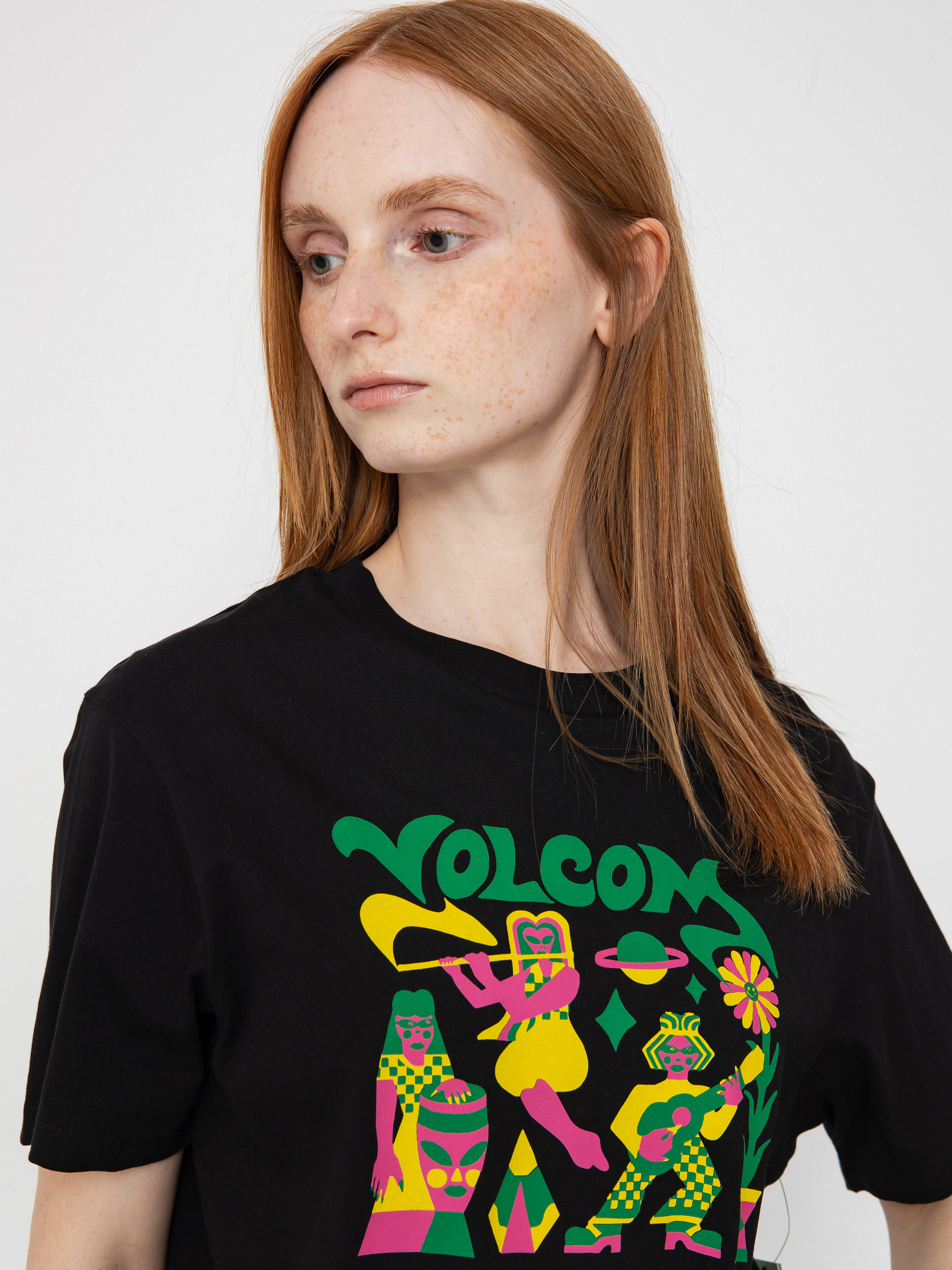 T-shirt Volcom Radical Daze Up Wmn (black)