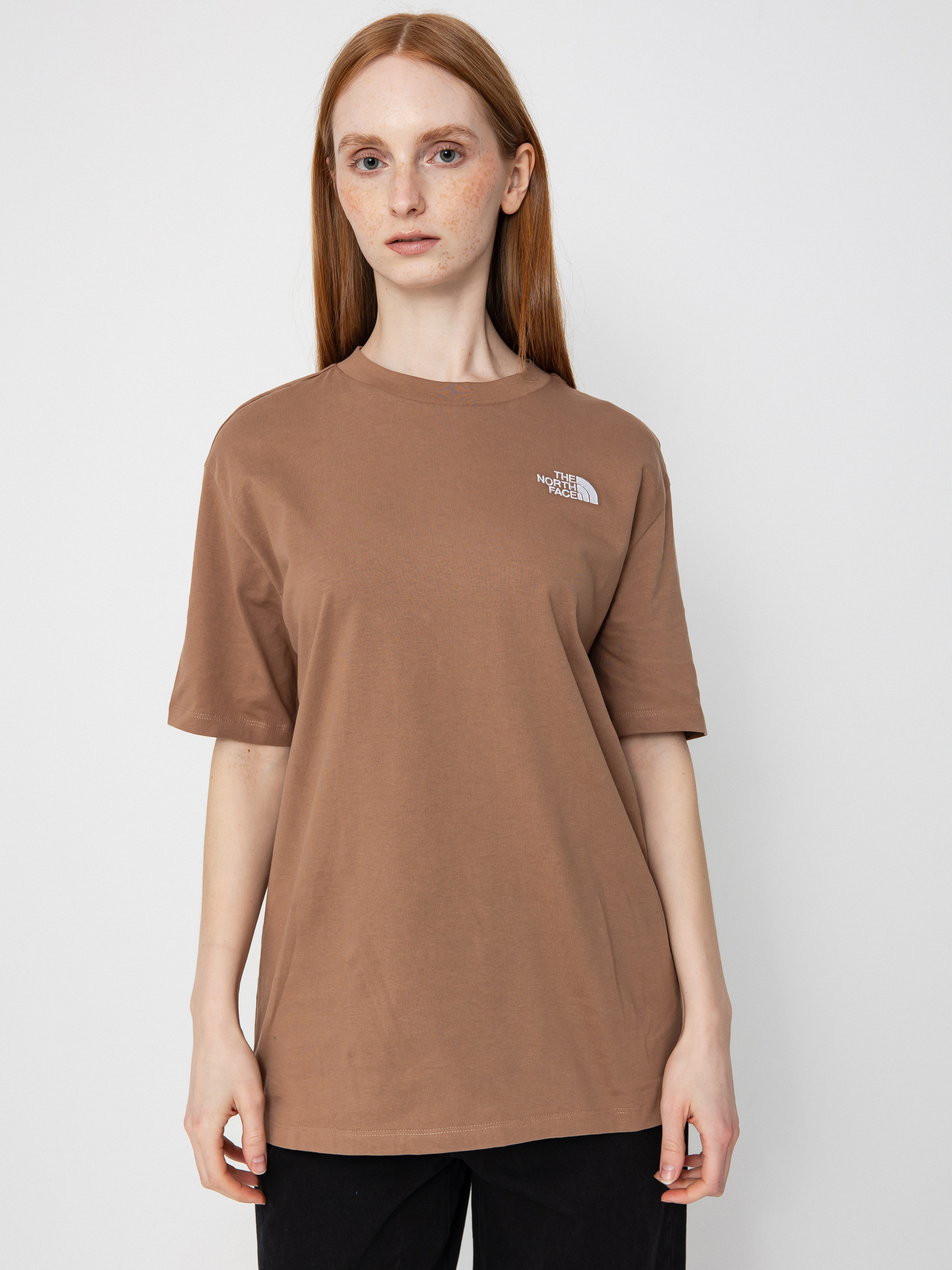 T-shirt The North Face Essential Oversize Wmn (latte)