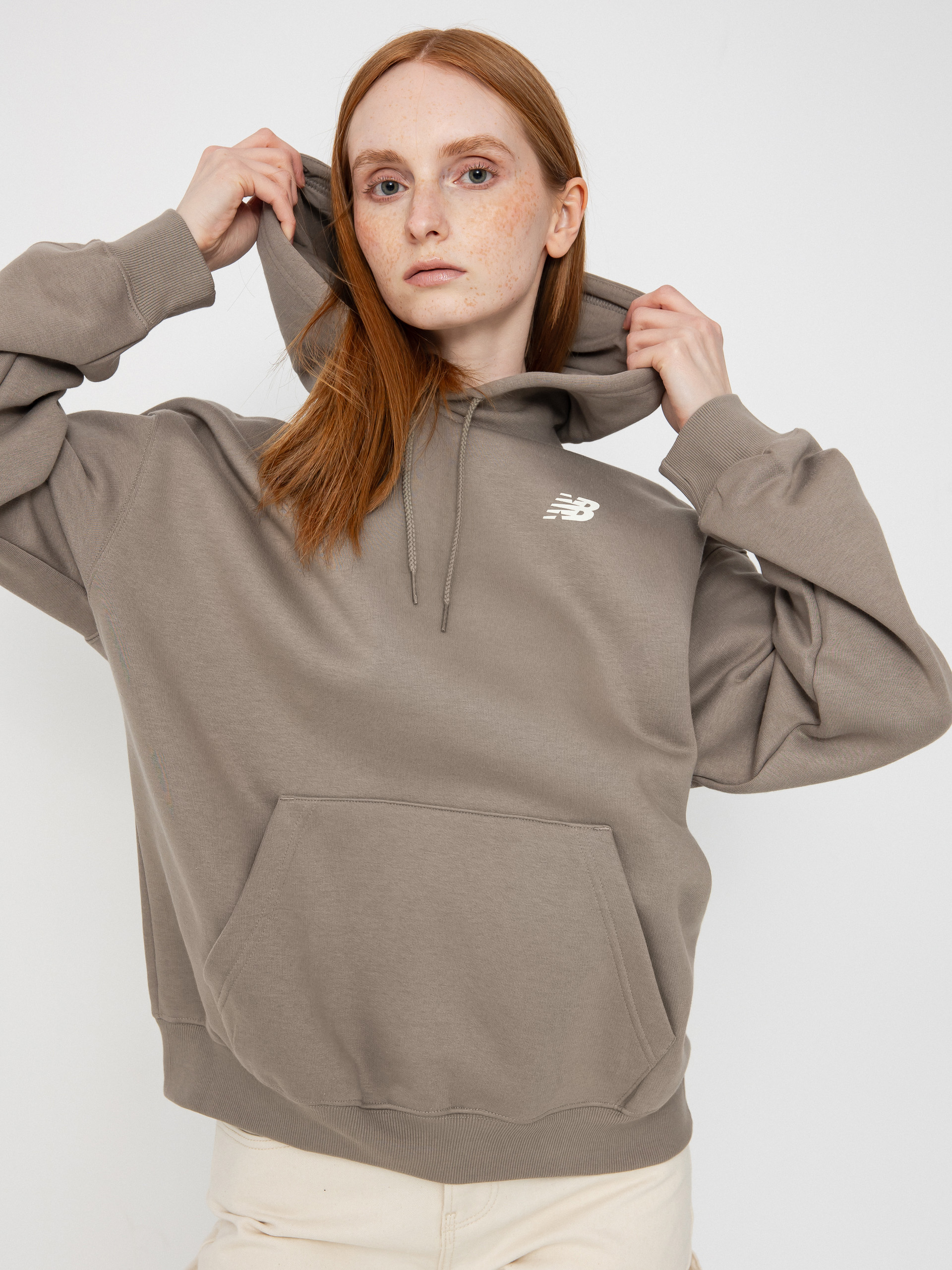 Bluza z kapturem New Balance Athletics Club HD Wmn (dockside)