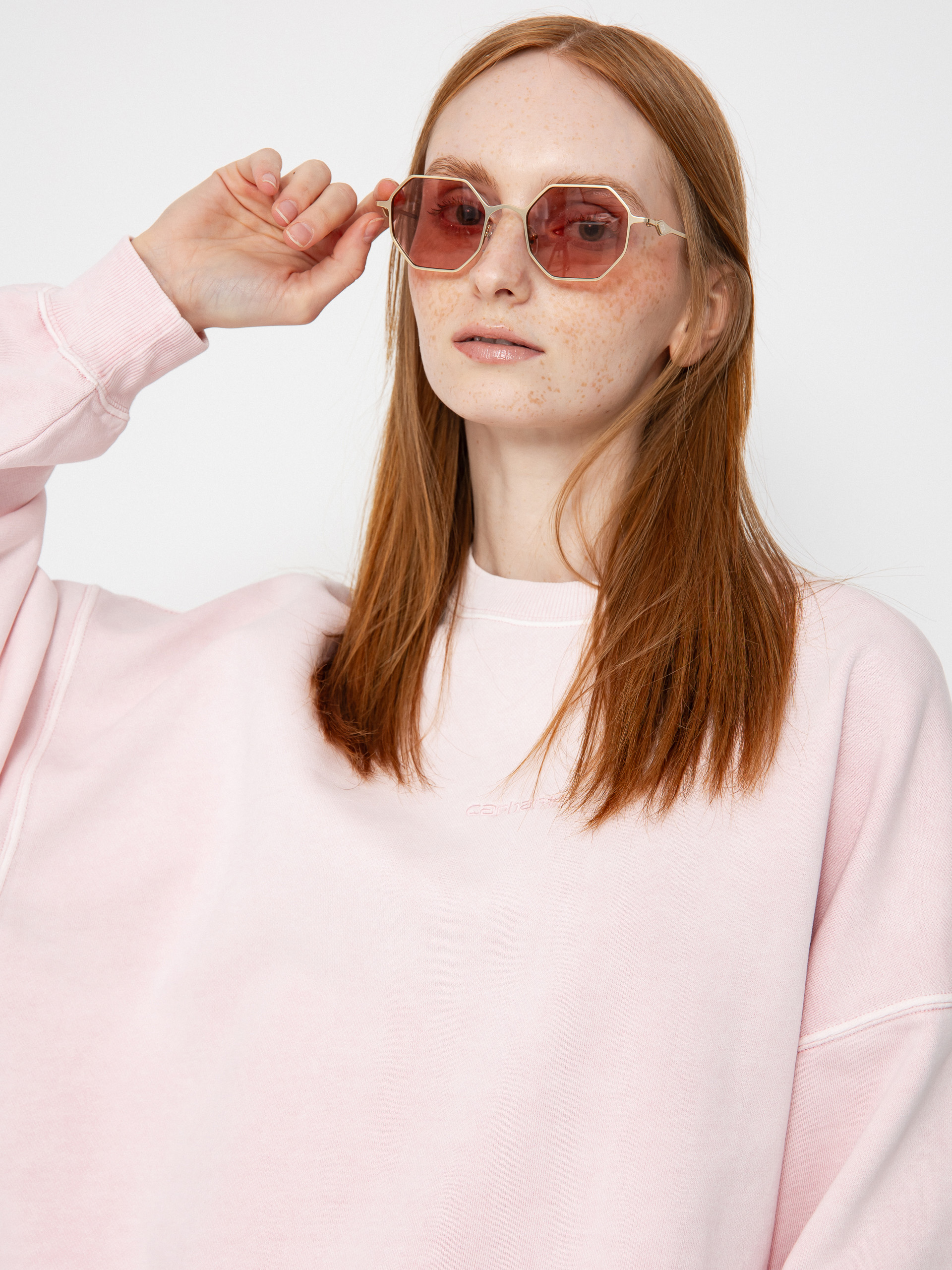 Bluza Carhartt WIP Benton Wmn (air pink)