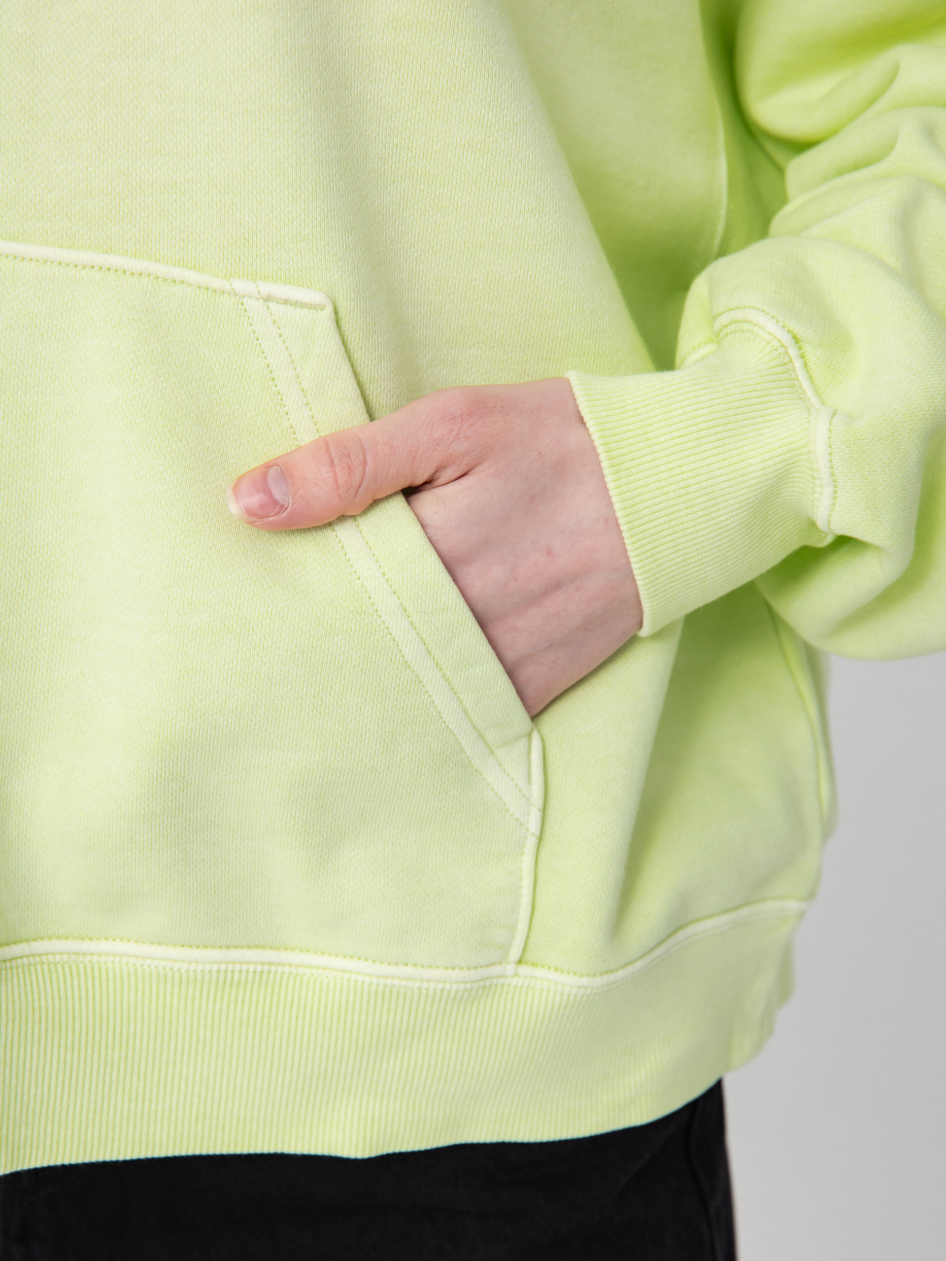 Bluza z kapturem Carhartt WIP Benton HD Wmn (air green)