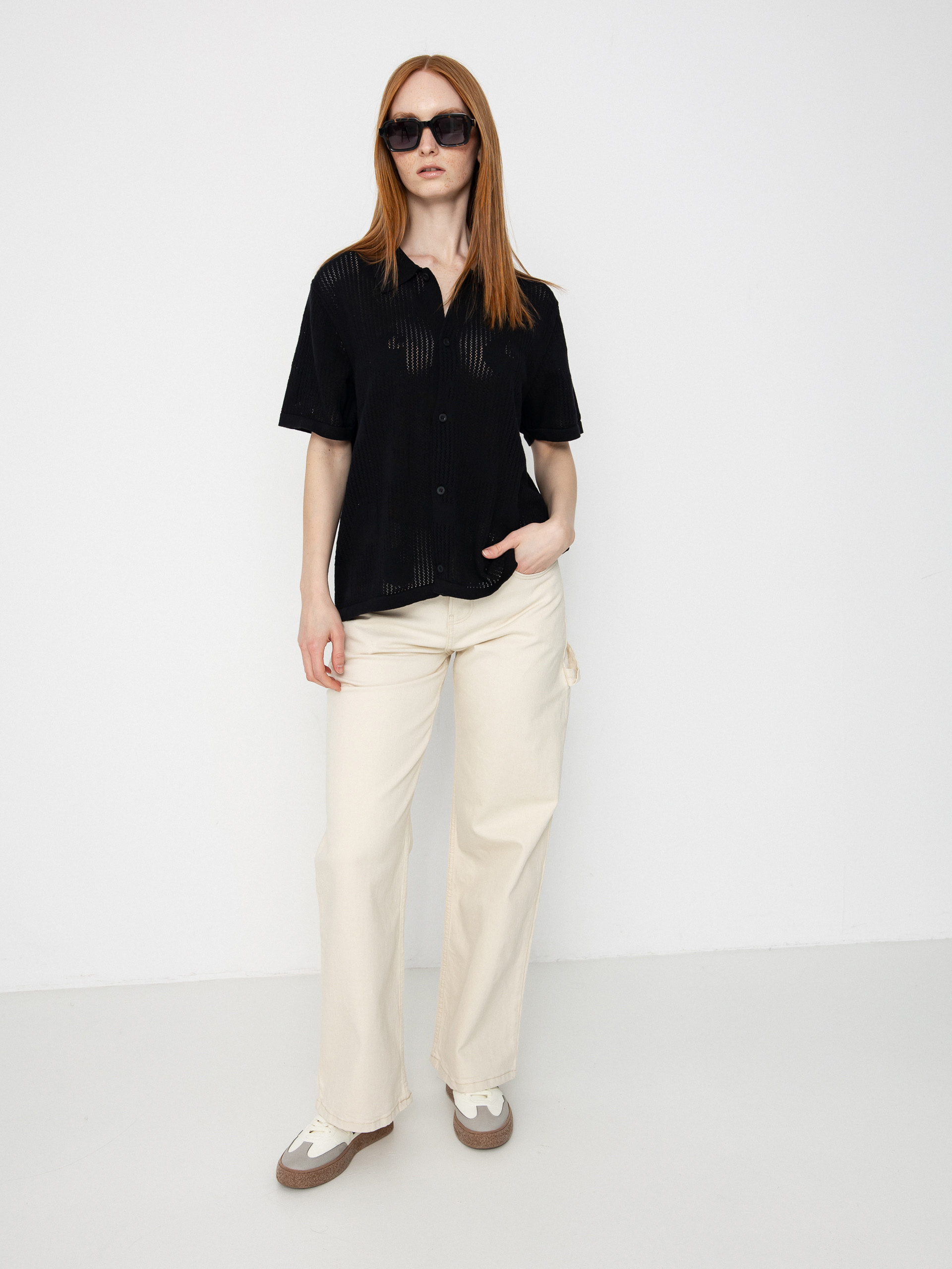 Koszula Carhartt WIP Temple Knit Wmn (black)