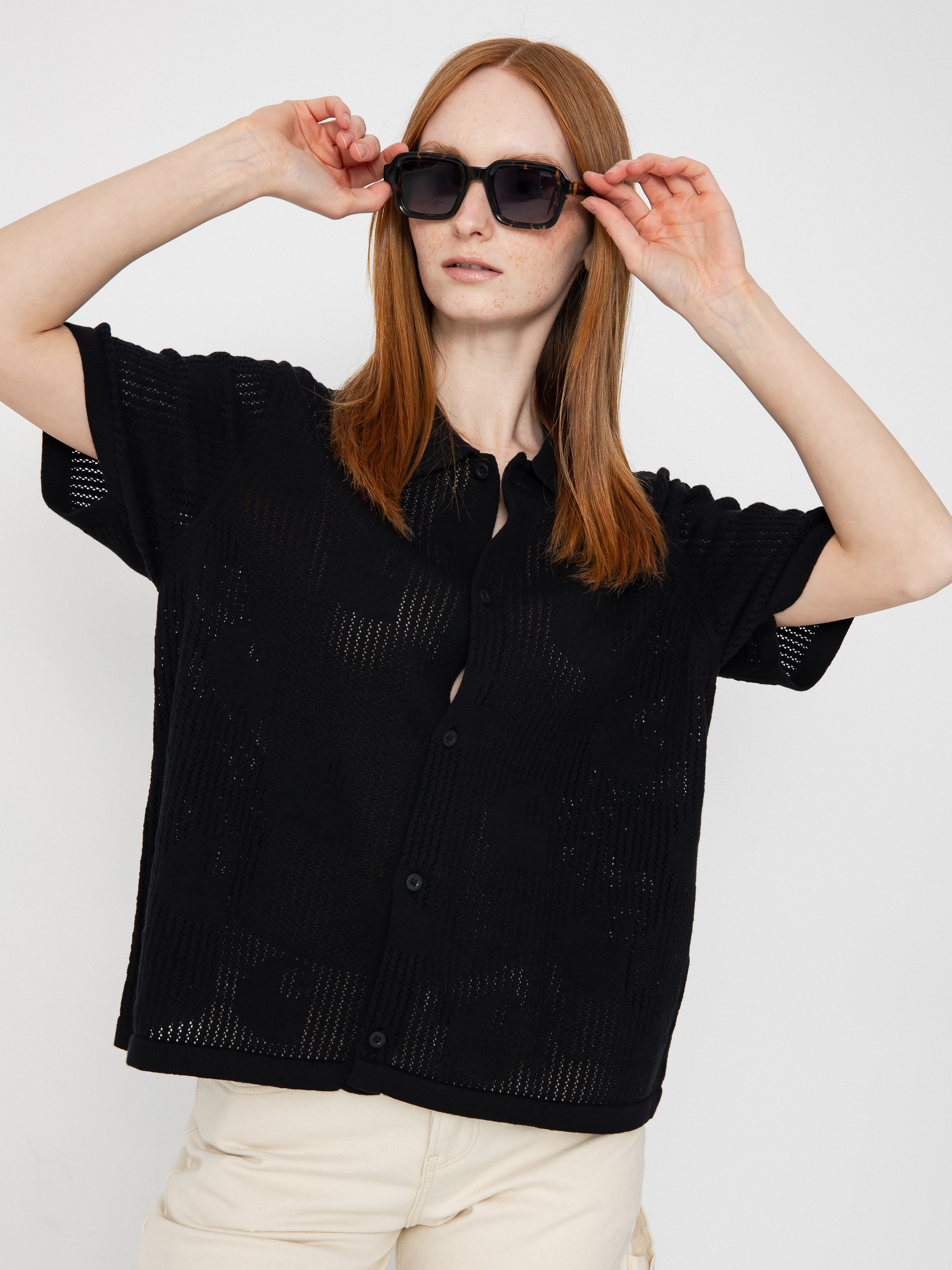 Koszula Carhartt WIP Temple Knit Wmn (black)