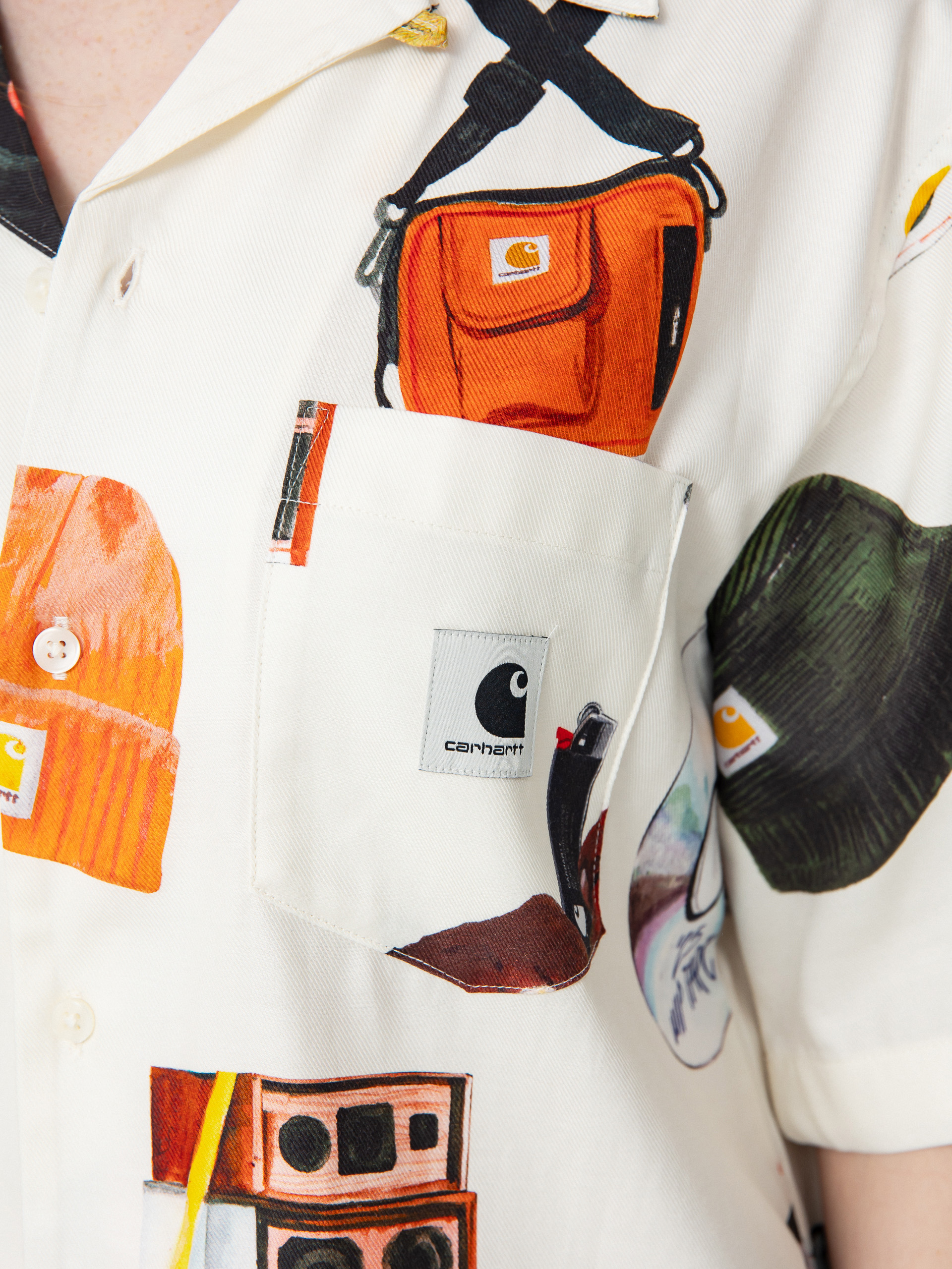 Koszula Carhartt WIP Jacob Rochester Wmn (jacob rochester print/wax)