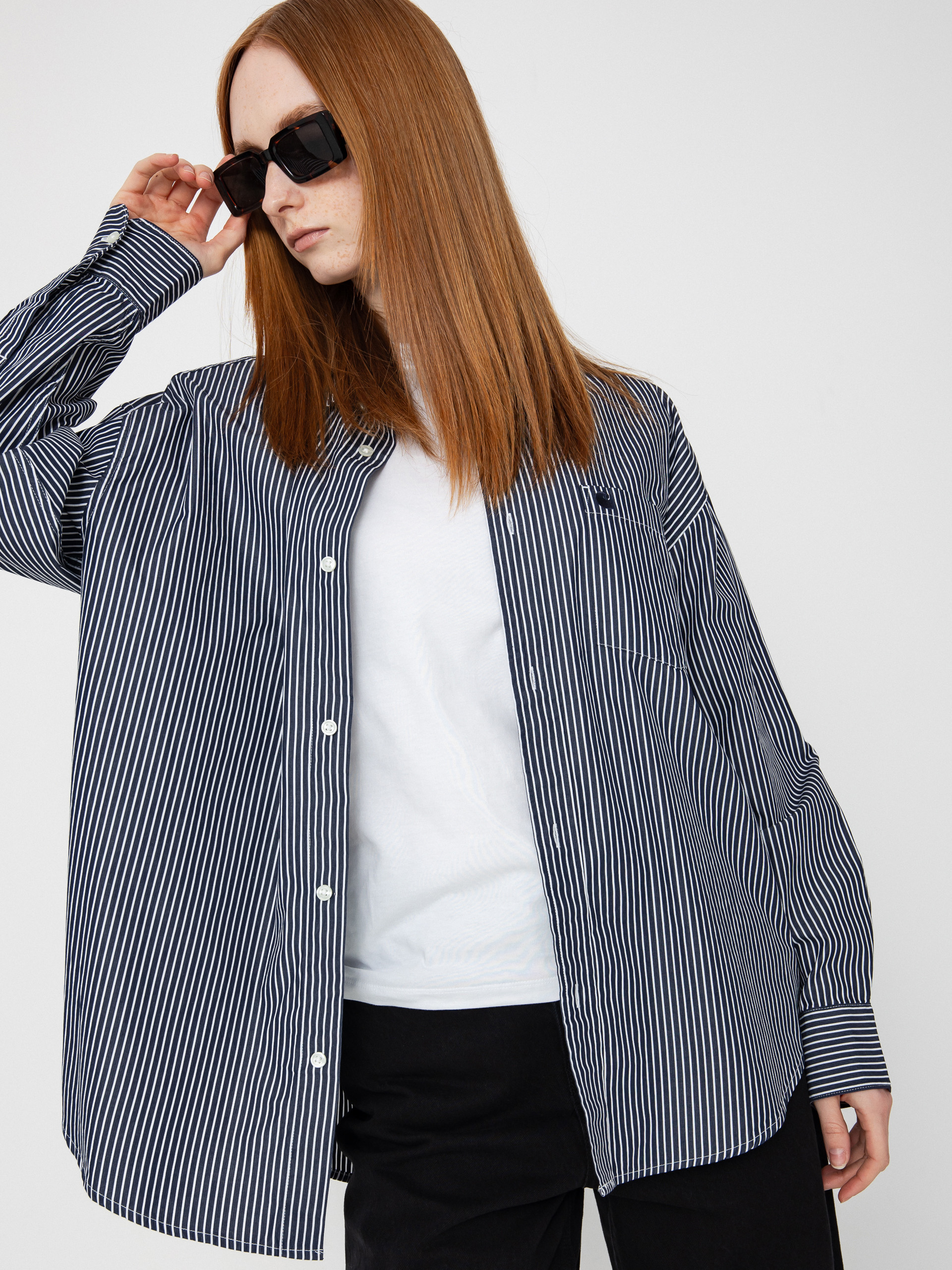 Koszula Carhartt WIP Arvin Wmn (arvin stripe/space/space)